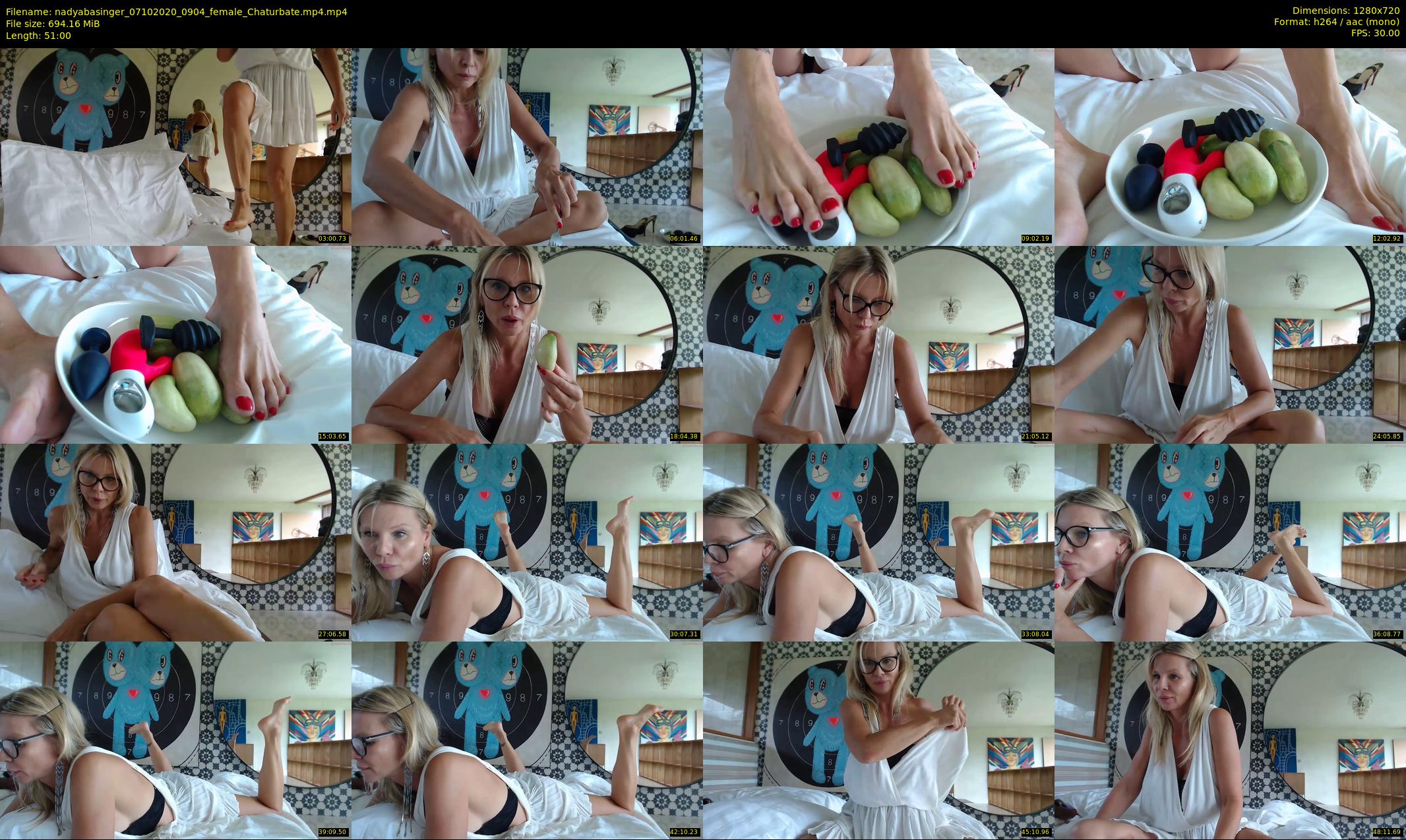 nadyabasinger — 51 minute Chaturbate female cam show recording, 720p, Oct 7, 2020