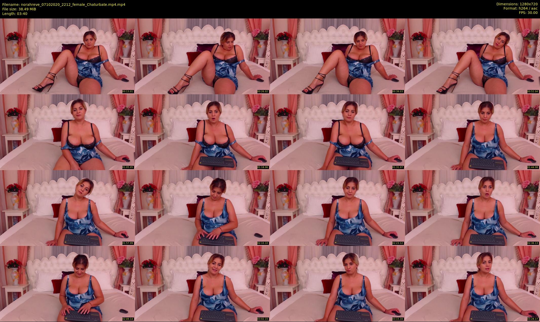 norahreve — 4 minute Chaturbate female cam show recording, 720p, Oct 7, 2020