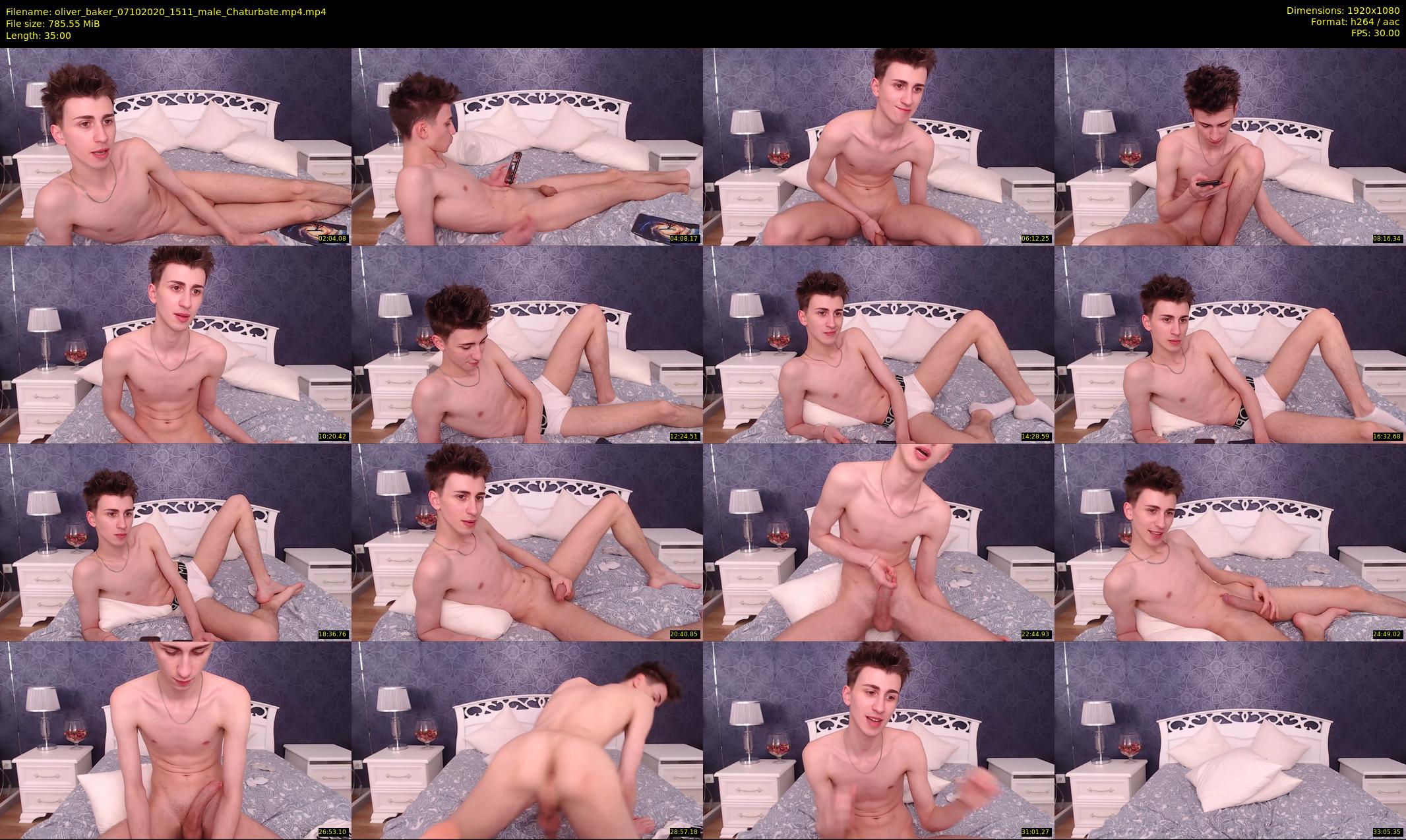 oliver_baker — 35 minute Chaturbate male cam show recording, 1080p, Oct 7, 2020