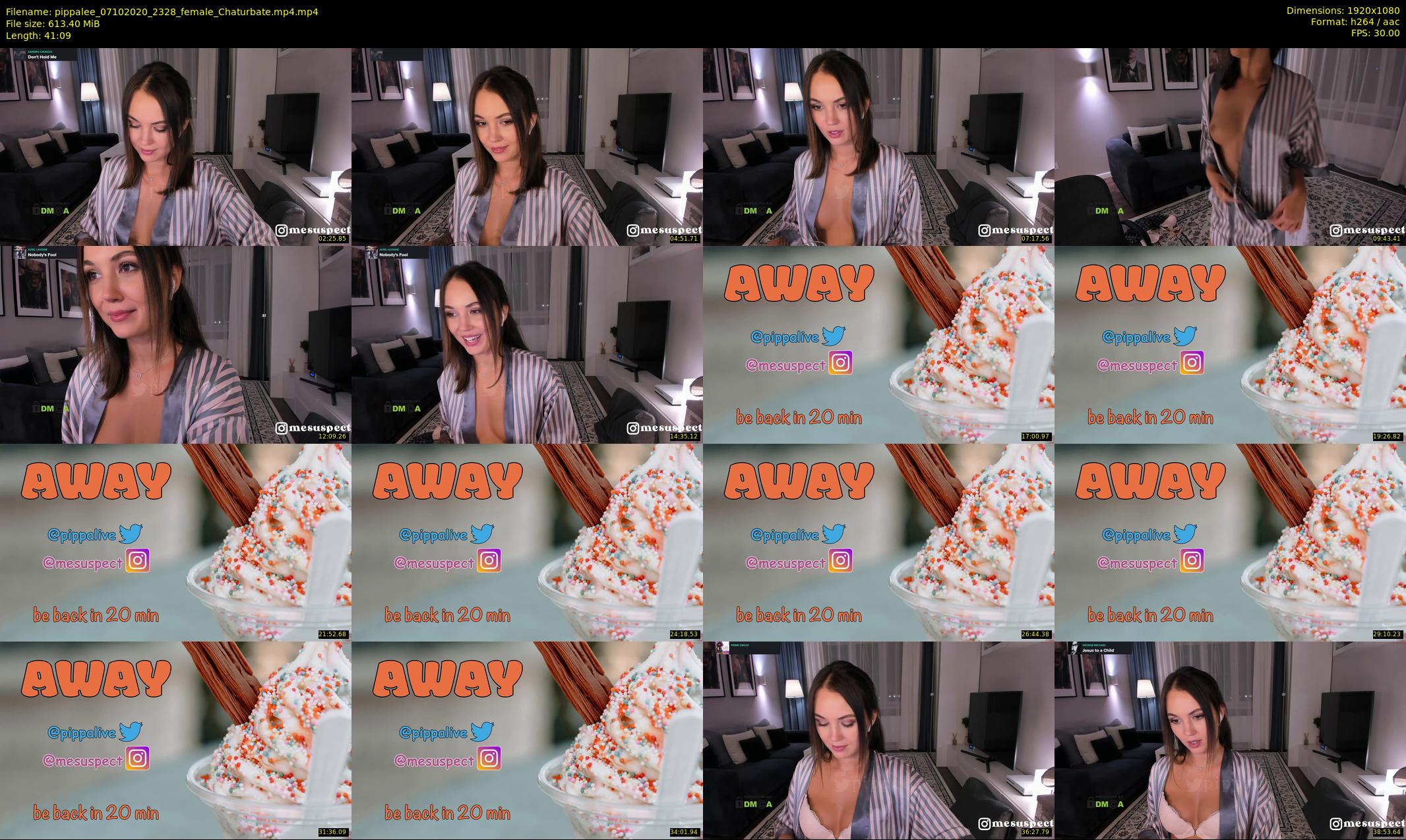 pippalee — 42 minute Chaturbate female cam show recording, 1080p, Oct 7, 2020
