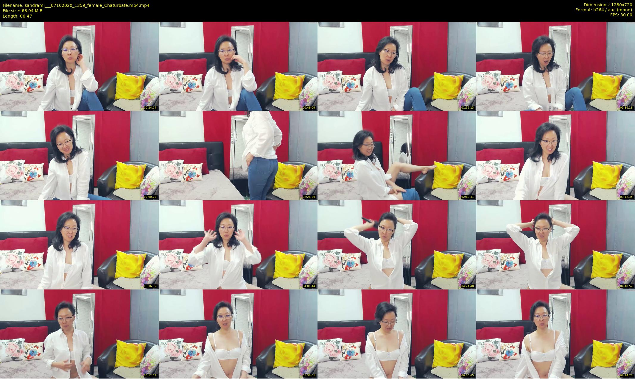 sandrami__ — 7 minute Chaturbate female cam show recording, 720p, Oct 7, 2020