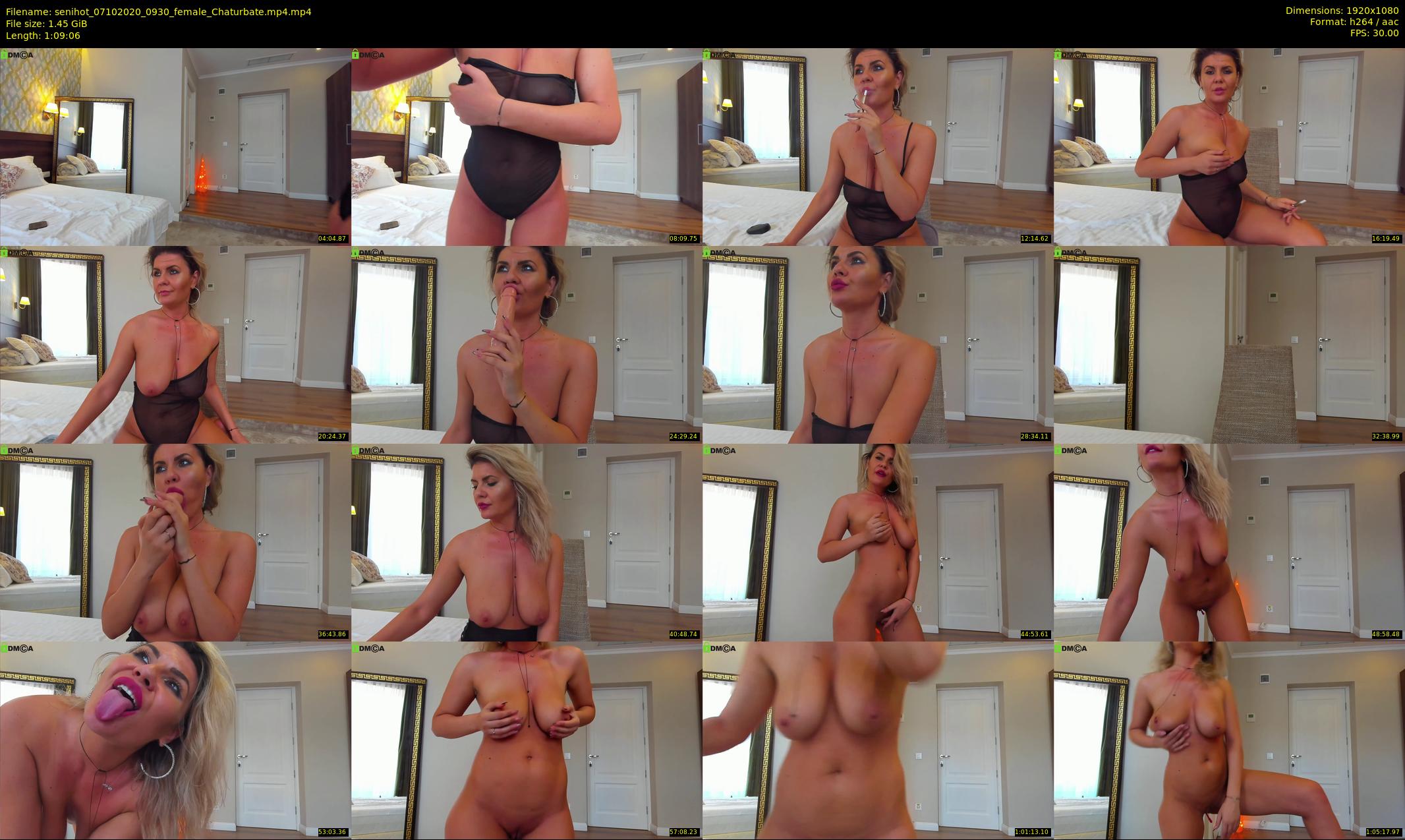 senihot — 70 minute Chaturbate female cam show recording, 1080p, Oct 7, 2020