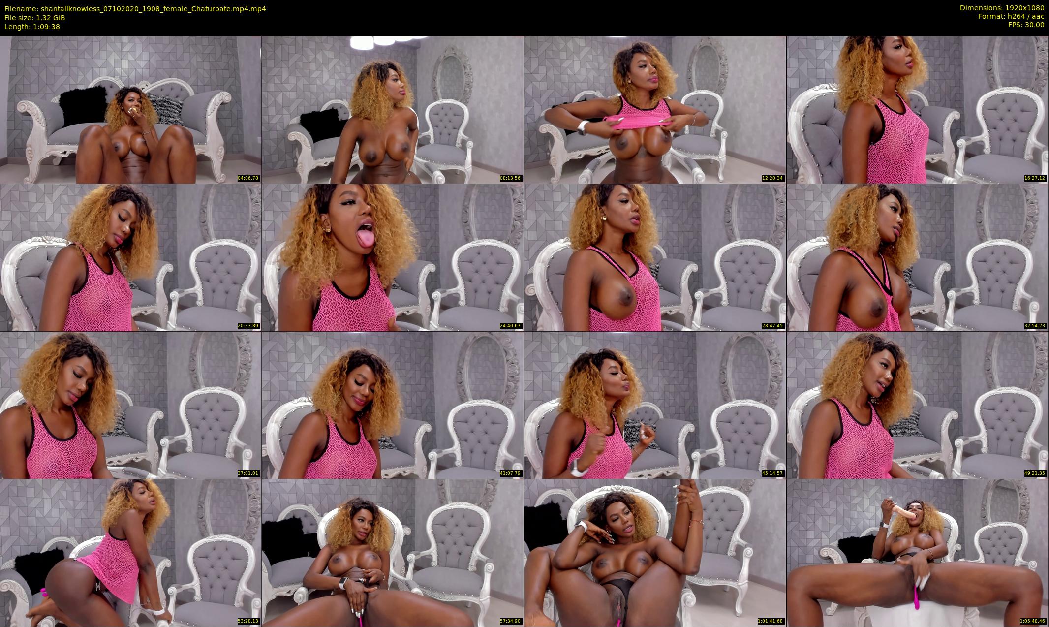 shantallknowless — 70 minute Chaturbate female cam show recording, 1080p, Oct 7, 2020