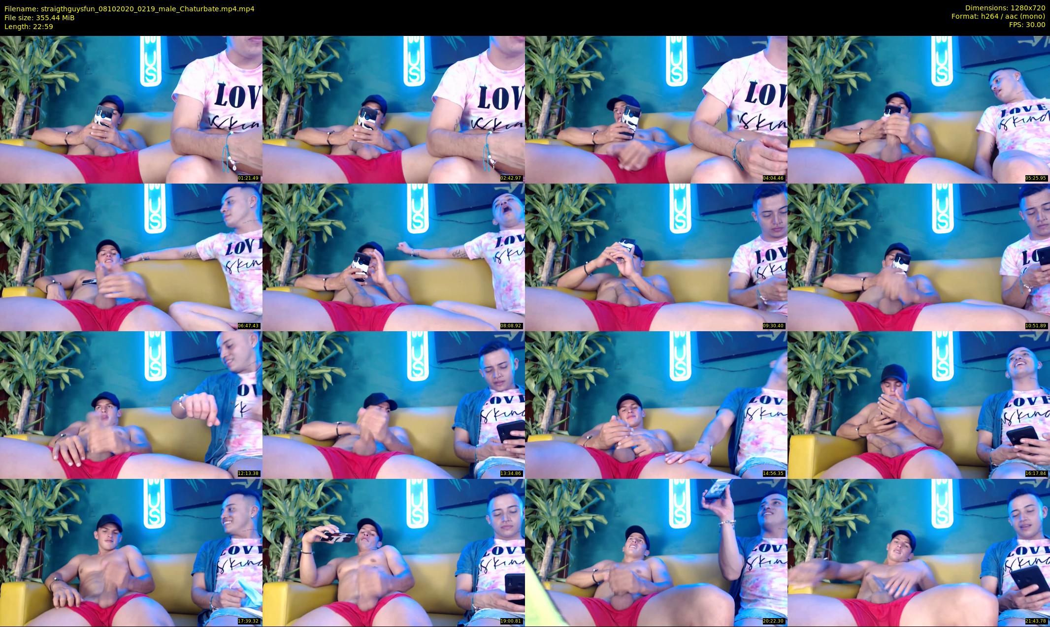 straigthguysfun — 23 minute Chaturbate male cam show recording, 720p, Oct 8, 2020