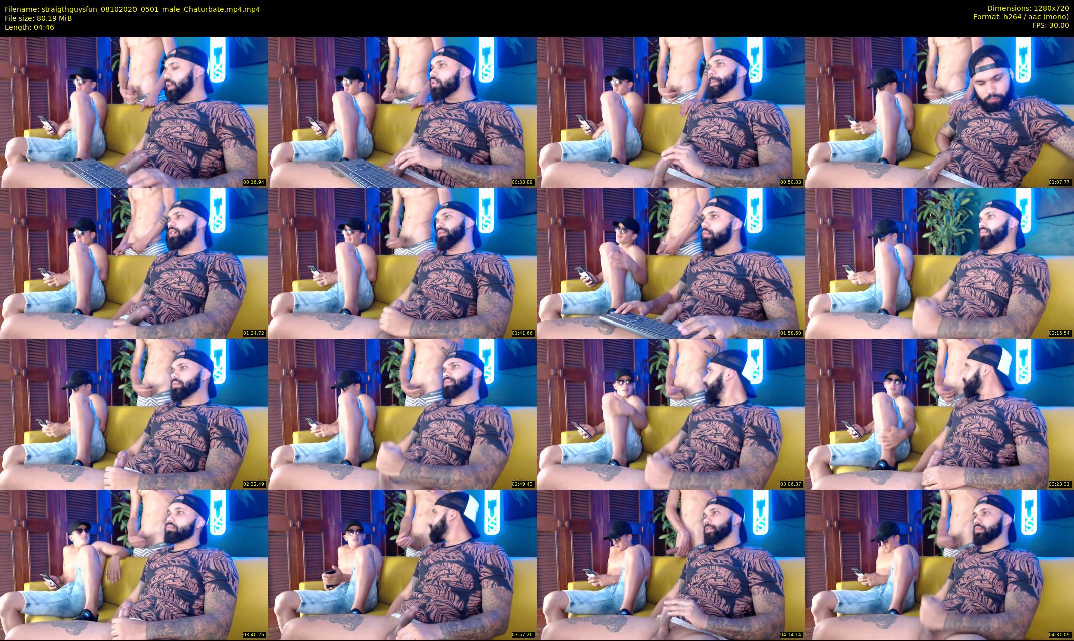 straigthguysfun — 5 minute Chaturbate male cam show recording, 720p, Oct 8, 2020