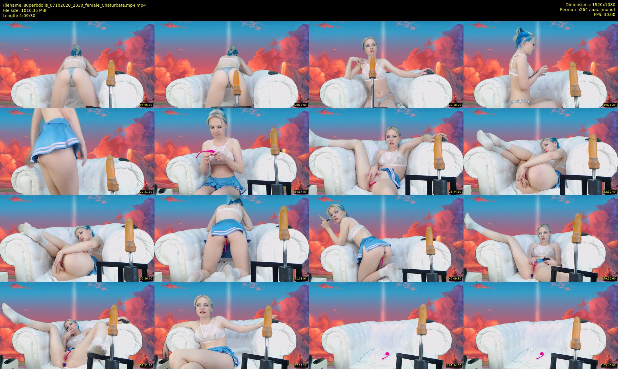 superbdolls — 70 minute Chaturbate couple cam show recording, 1080p, Oct 7, 2020