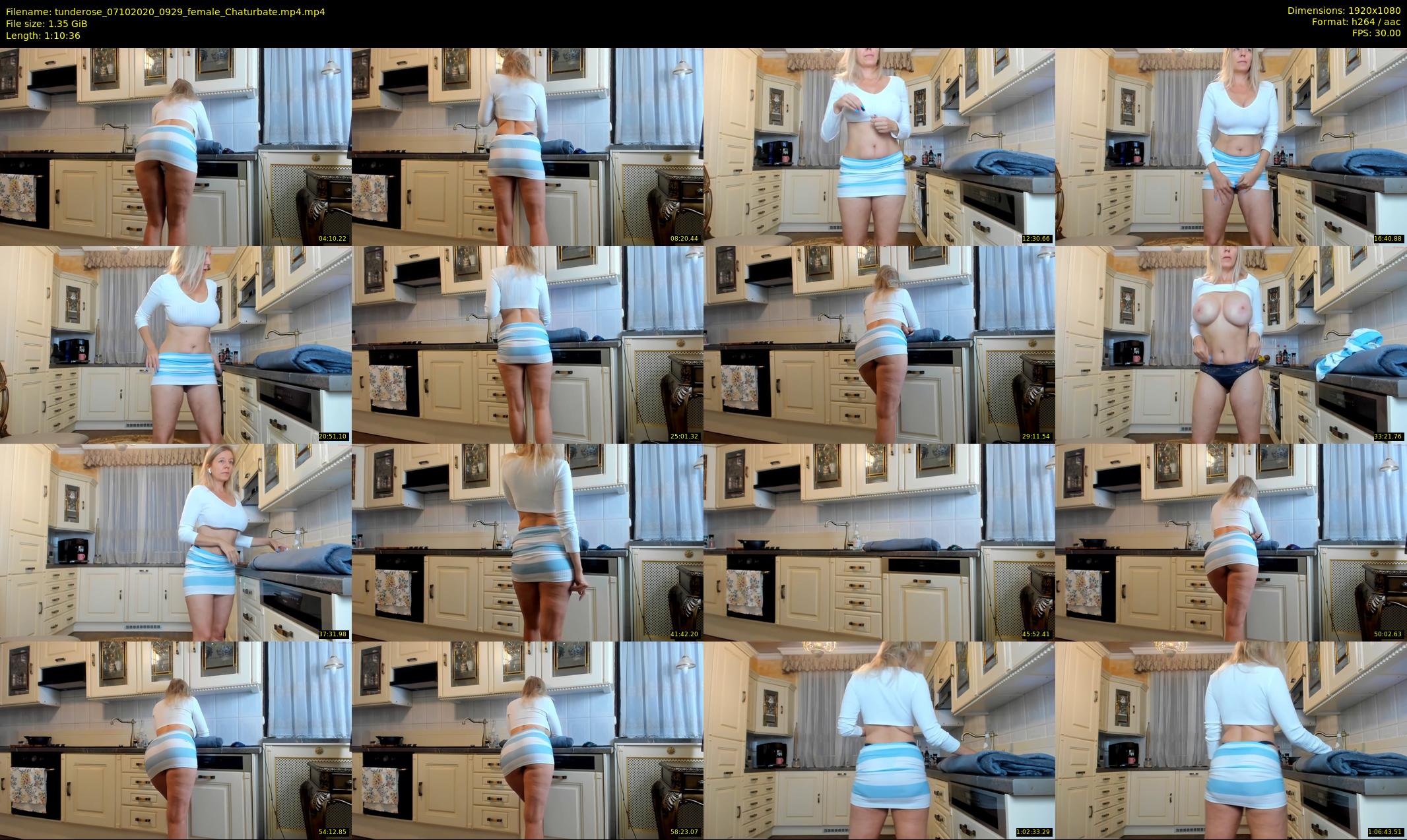 tunderose — 71 minute Chaturbate female cam show recording, 1080p, Oct 7, 2020