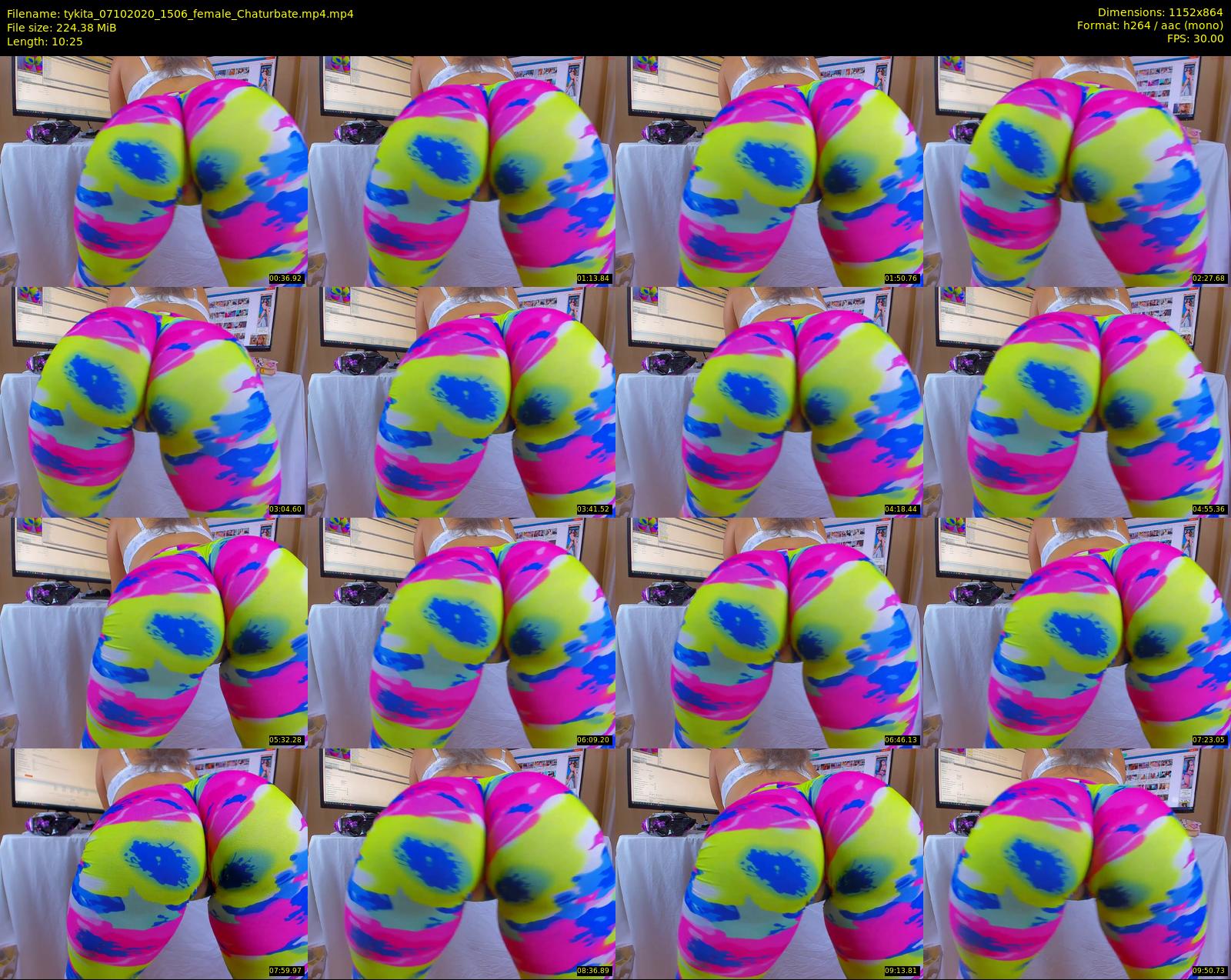 tykita — 11 minute Chaturbate female cam show recording, 720p, Oct 7, 2020