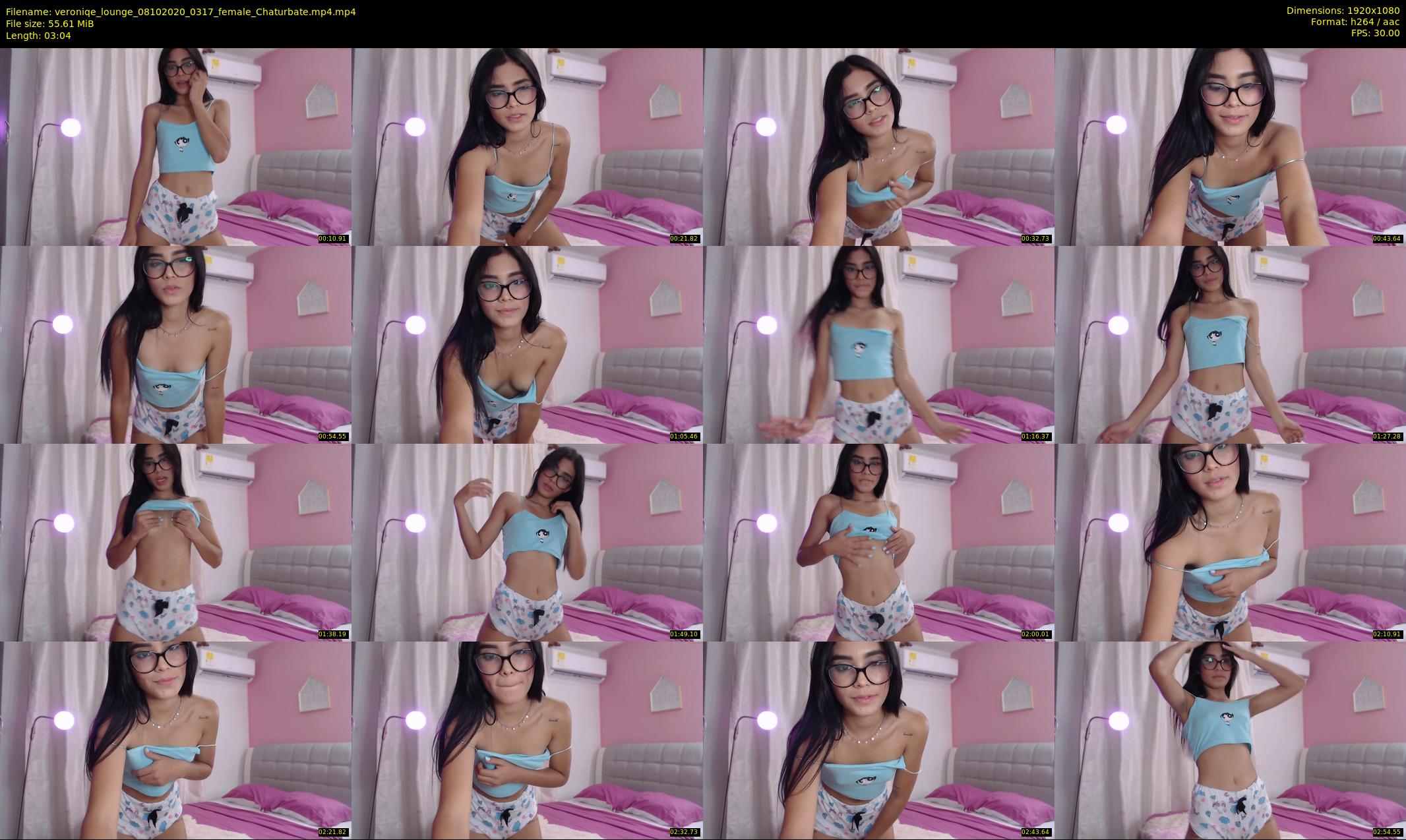 veroniqe_lounge — 4 minute Chaturbate couple cam show recording, 1080p, Oct 8, 2020