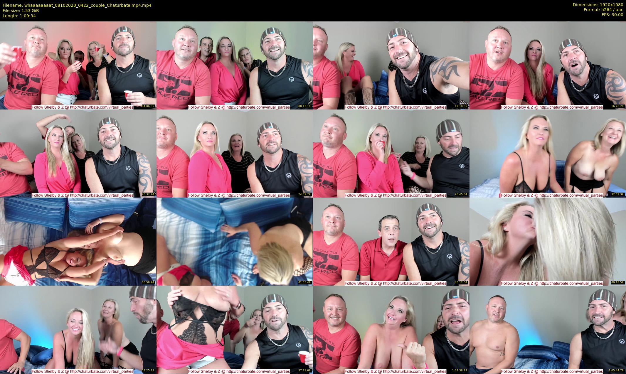 whaaaaaaaat — 70 minute Chaturbate couple cam show recording, 1080p, Oct 8, 2020