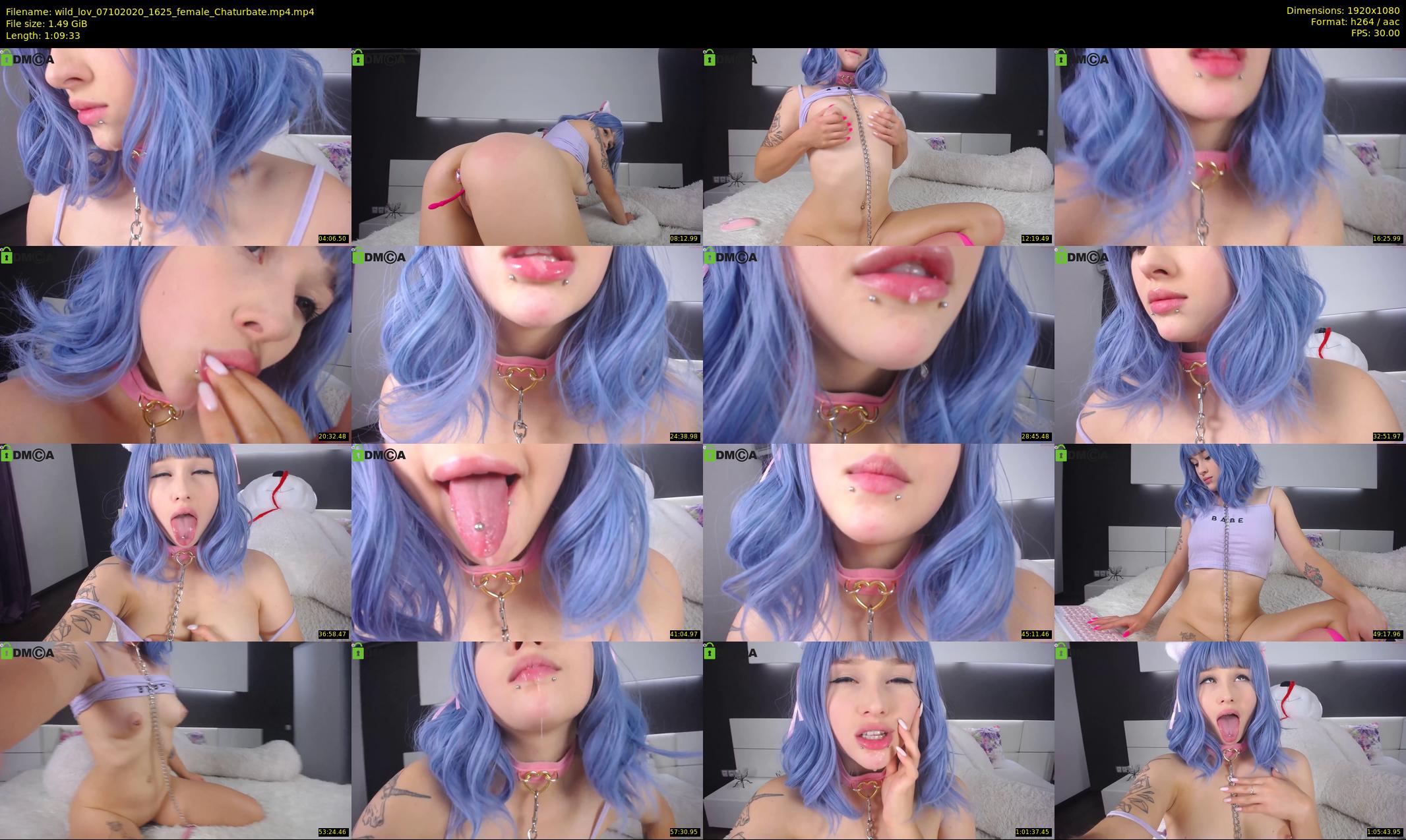 wild_lov — 70 minute Chaturbate female cam show recording, 1080p, Oct 7, 2020