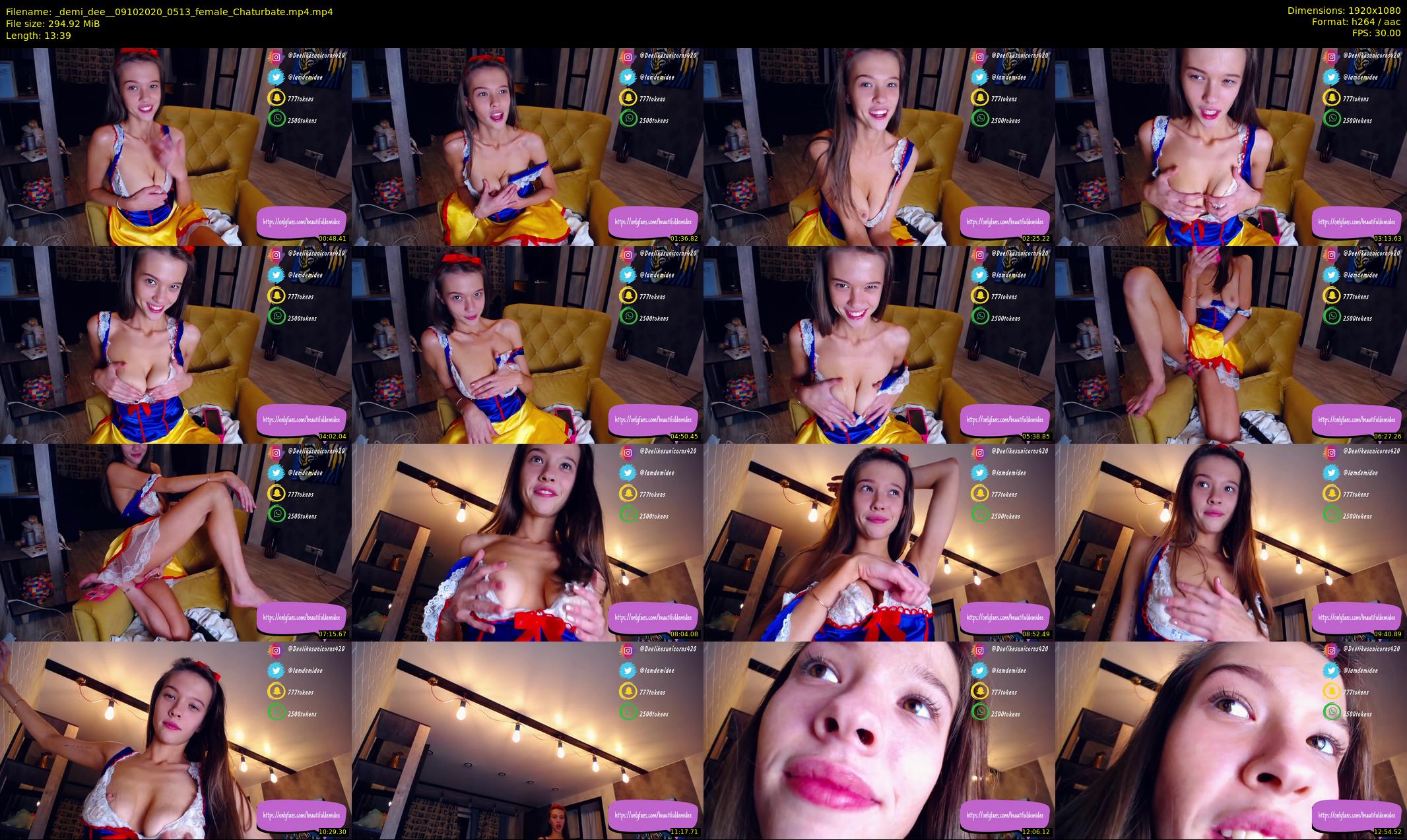 _demi_dee_ — 14 minute Chaturbate female cam show recording, 1080p, Oct 9, 2020
