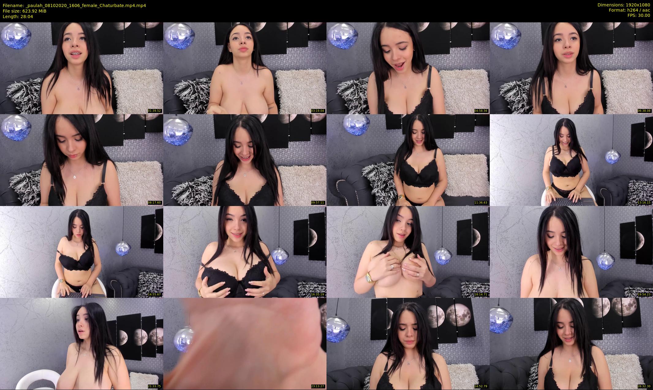 _paulah — 29 minute Chaturbate female cam show recording, 1080p, Oct 8, 2020