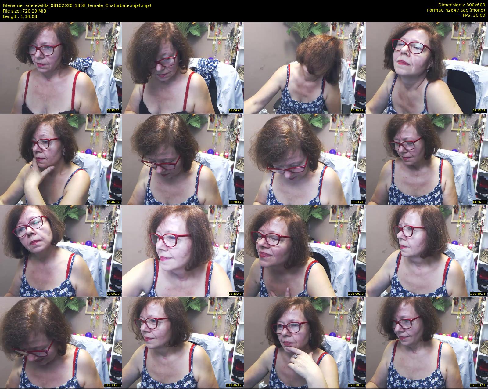 adelewildx — 95 minute Chaturbate female cam show recording, 480p, Oct 8, 2020