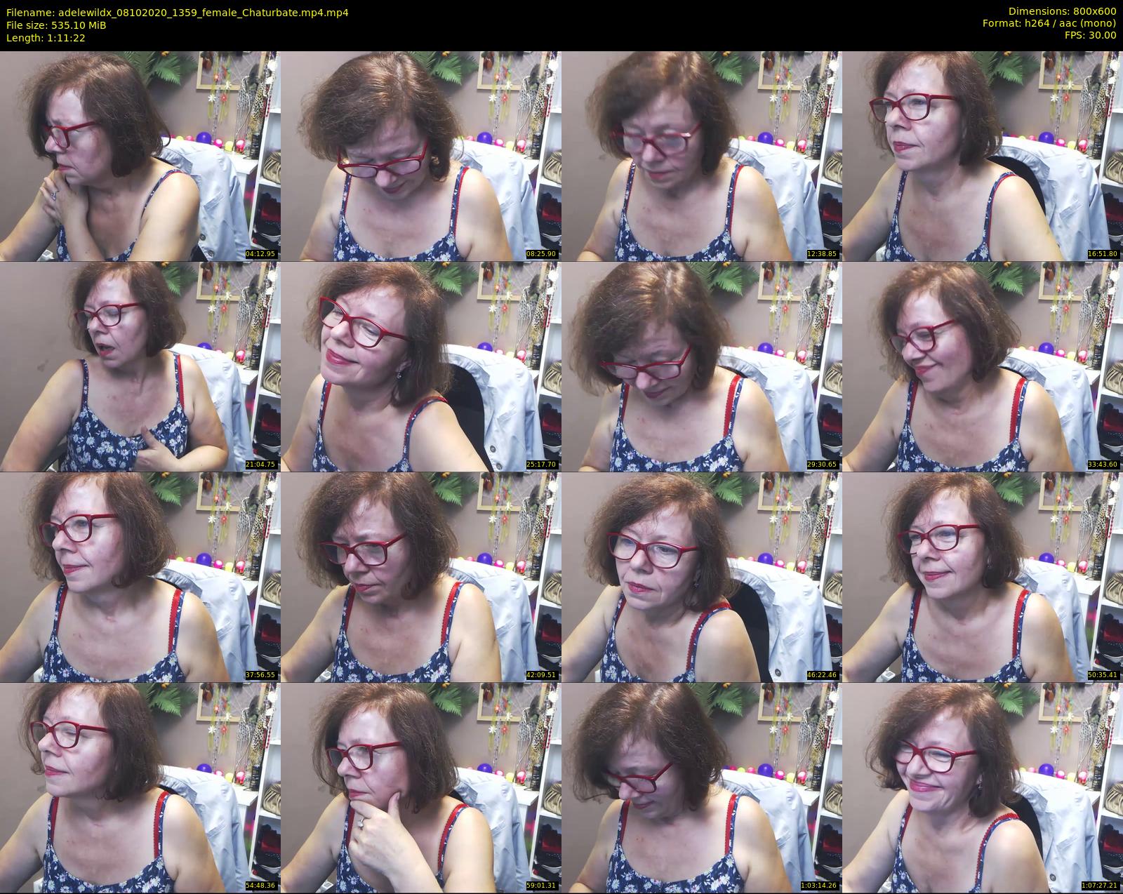 adelewildx — 72 minute Chaturbate female cam show recording, 480p, Oct 8, 2020