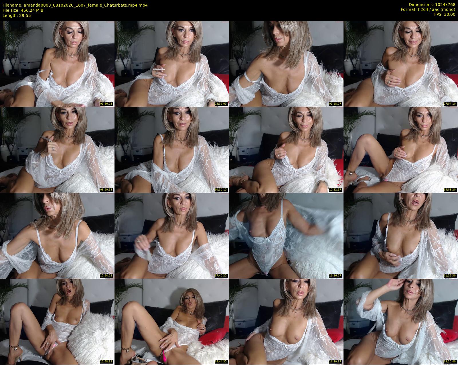 amanda0803 — 30 minute Chaturbate female cam show recording, 720p, Oct 8, 2020