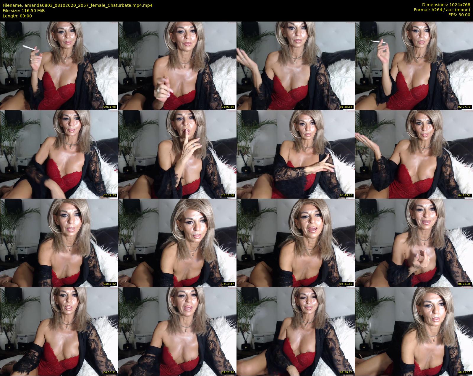 amanda0803 — 9 minute Chaturbate female cam show recording, 720p, Oct 8, 2020