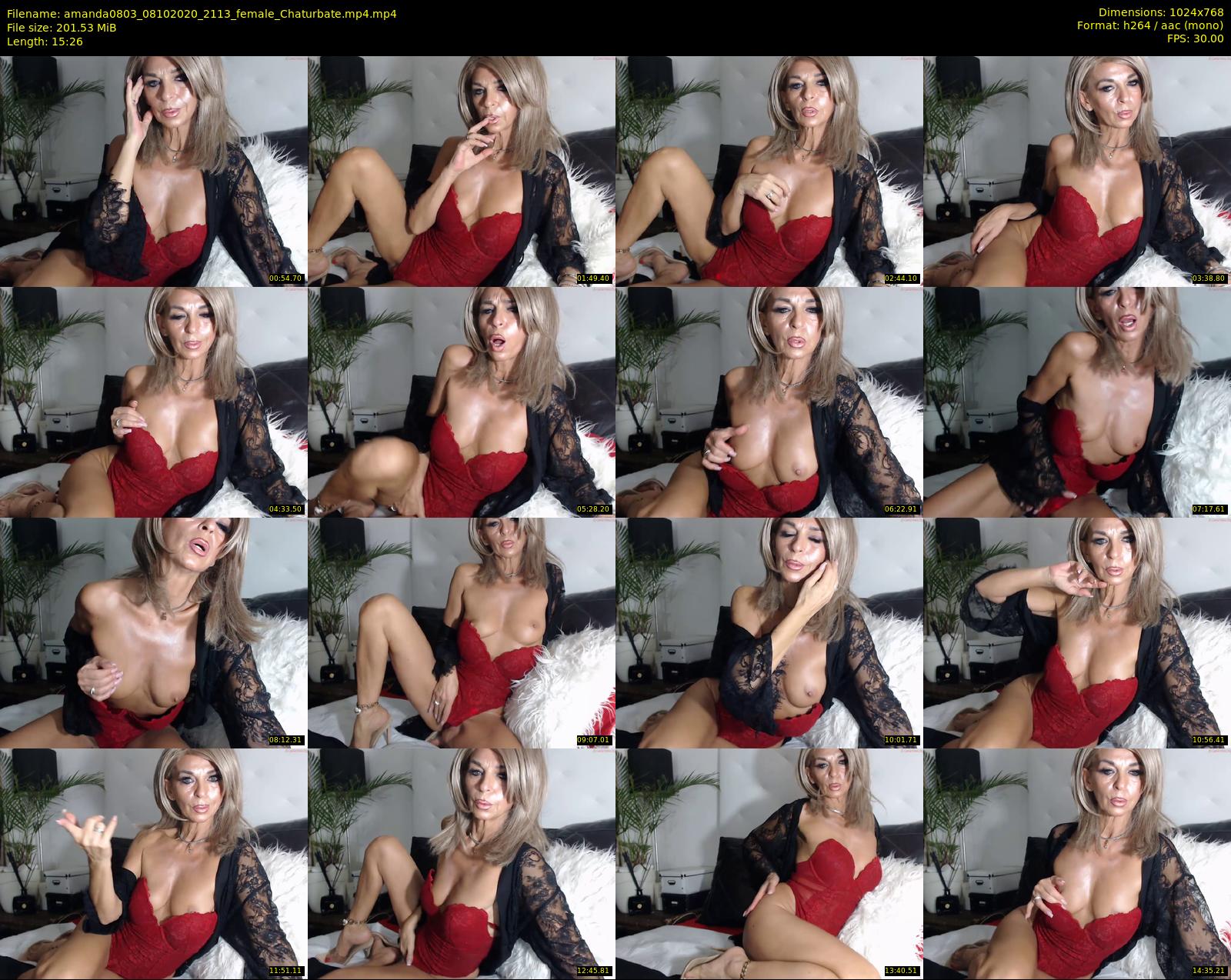 amanda0803 — 16 minute Chaturbate female cam show recording, 720p, Oct 8, 2020