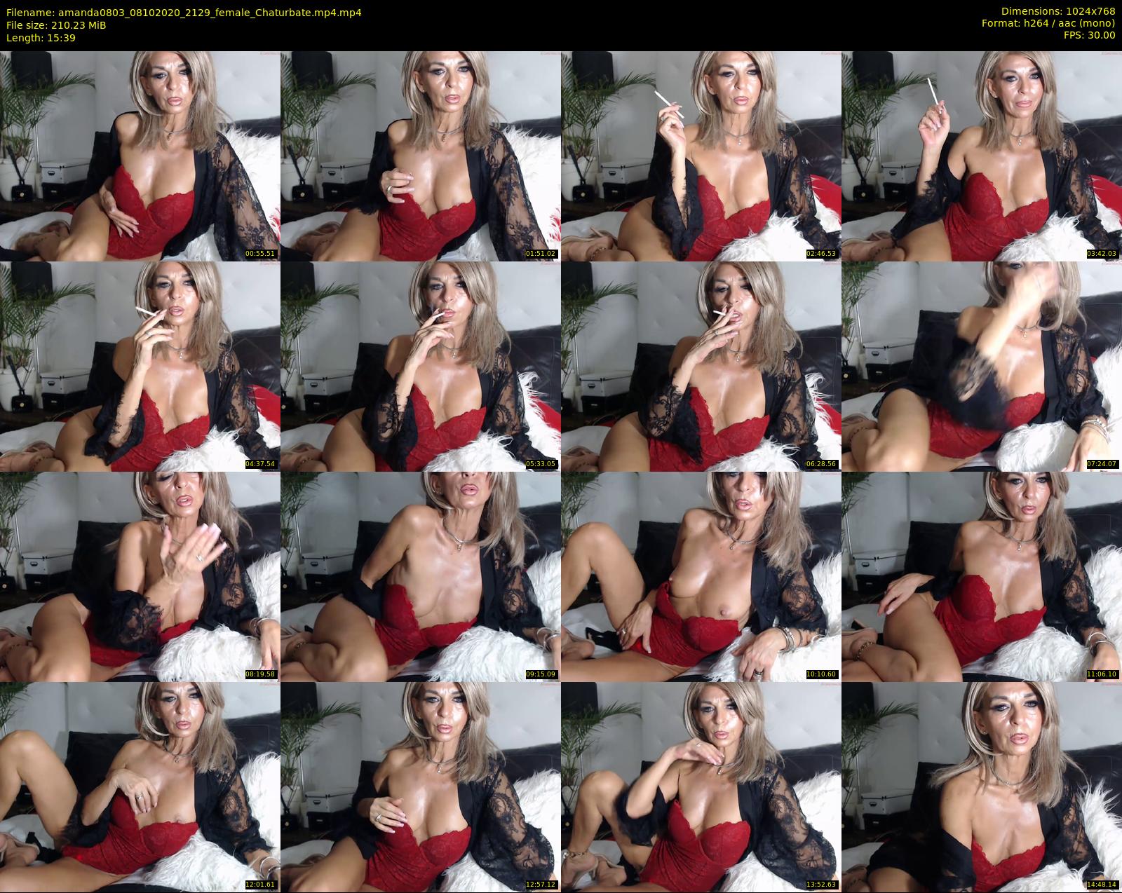 amanda0803 — 16 minute Chaturbate female cam show recording, 720p, Oct 8, 2020