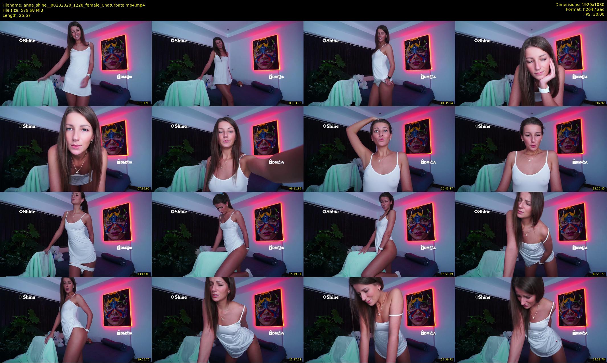 anna_shine_ — 26 minute Chaturbate female cam show recording, 1080p, Oct 8, 2020