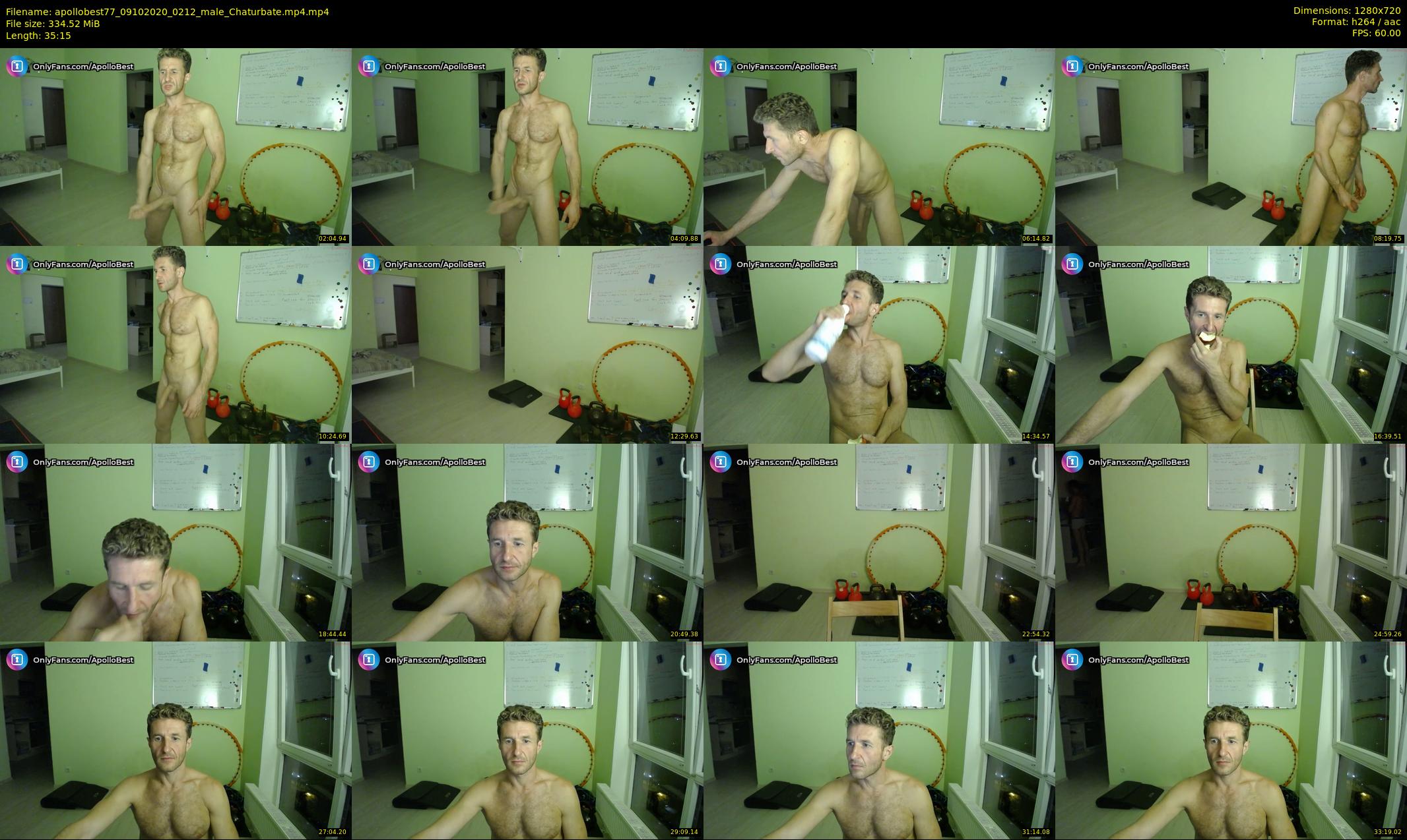 apollobest77 — 36 minute Chaturbate male cam show recording, 720p, Oct 9, 2020