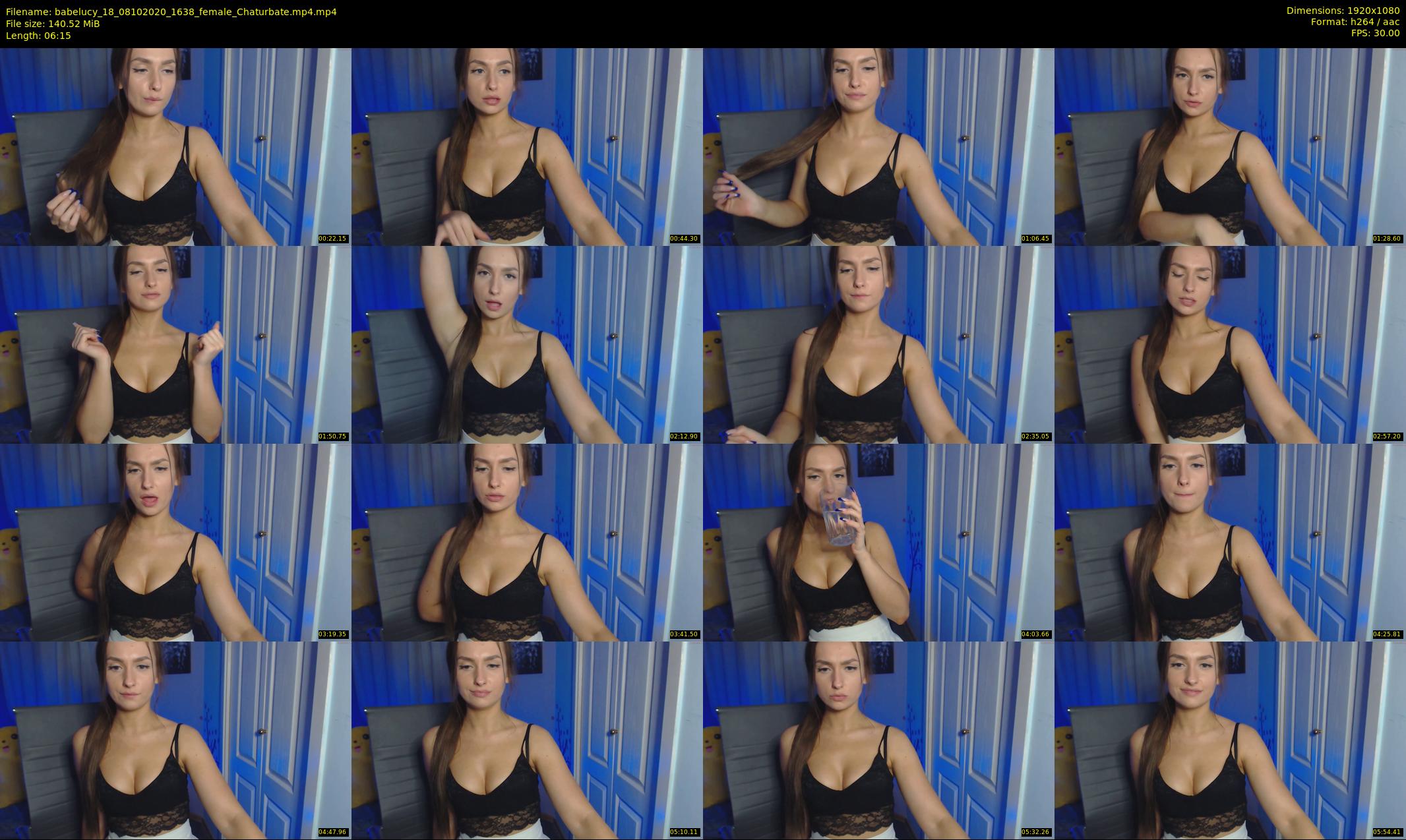 babelucy_18 — 7 minute Chaturbate female cam show recording, 1080p, Oct 8, 2020