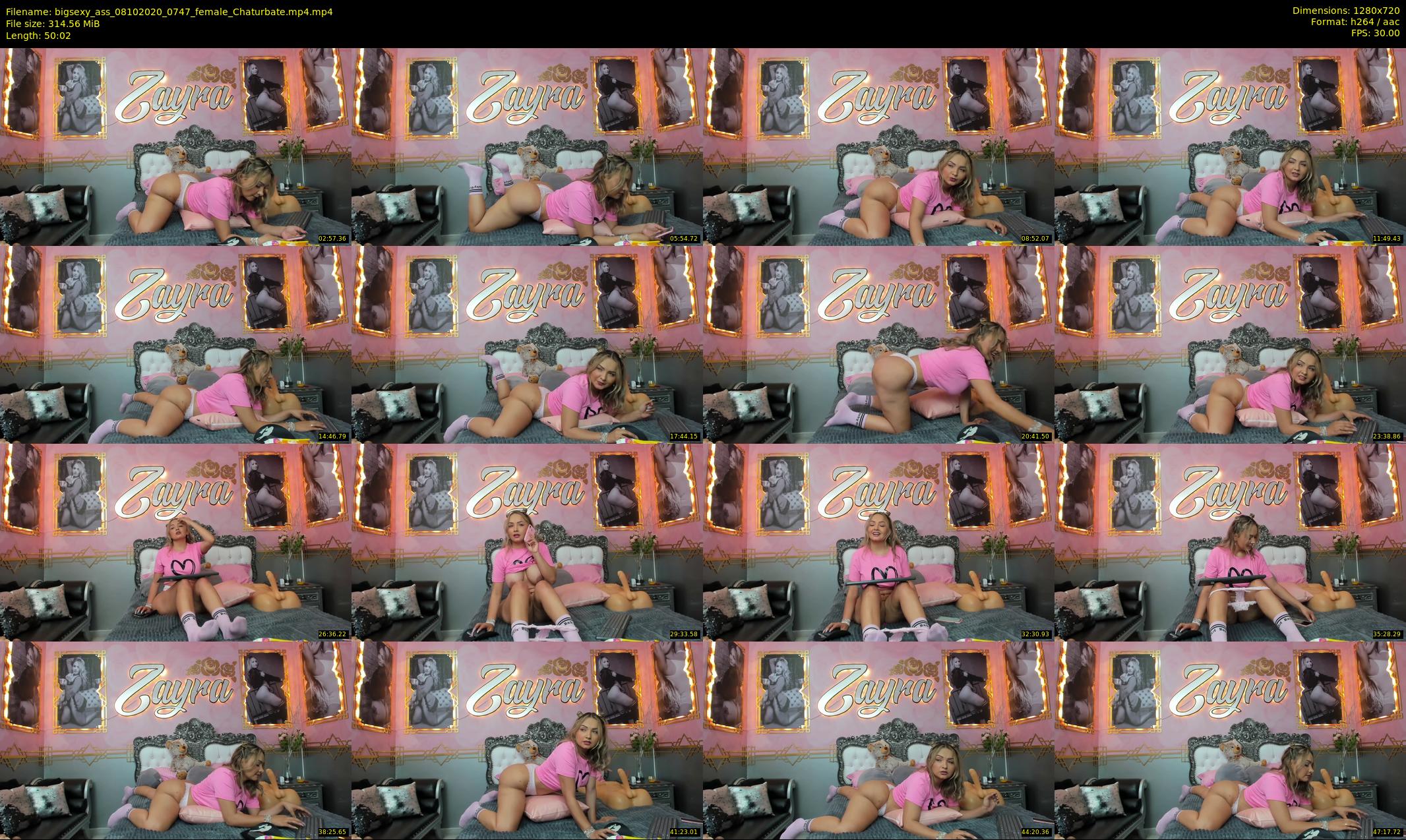 bigsexy_ass — 51 minute Chaturbate female cam show recording, 720p, Oct 8, 2020