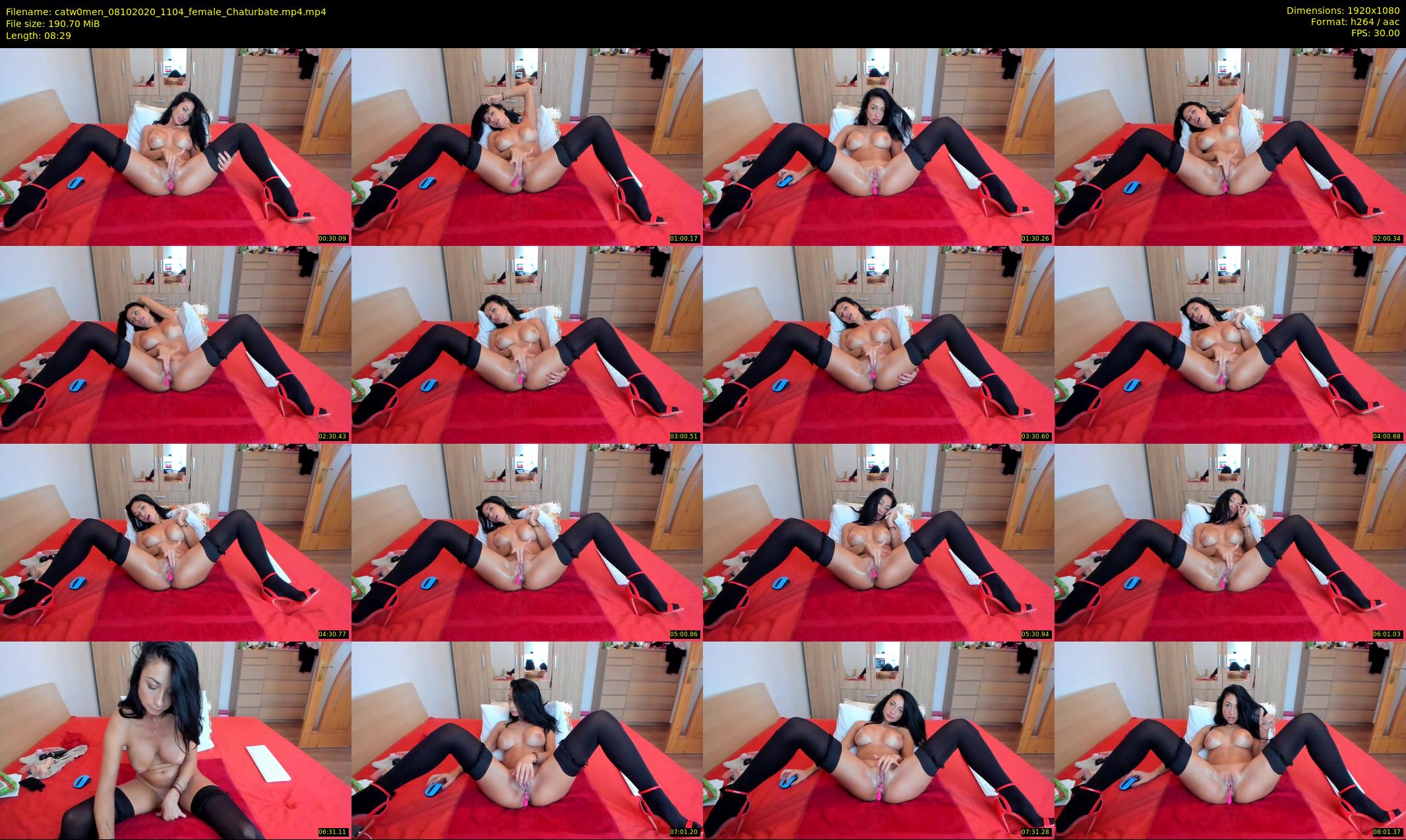 catw0men — 9 minute Chaturbate female cam show recording, 1080p, Oct 8, 2020