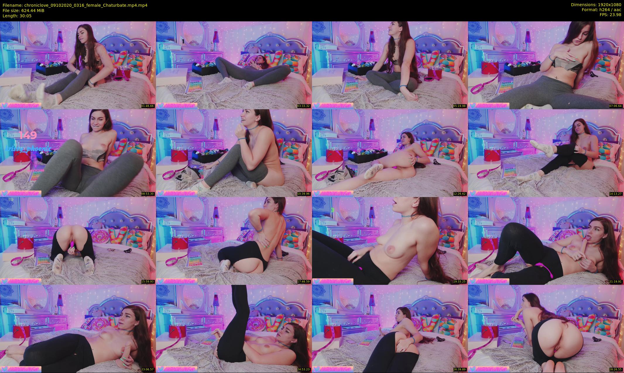 chroniclove — 31 minute Chaturbate female cam show recording, 1080p, Oct 9, 2020
