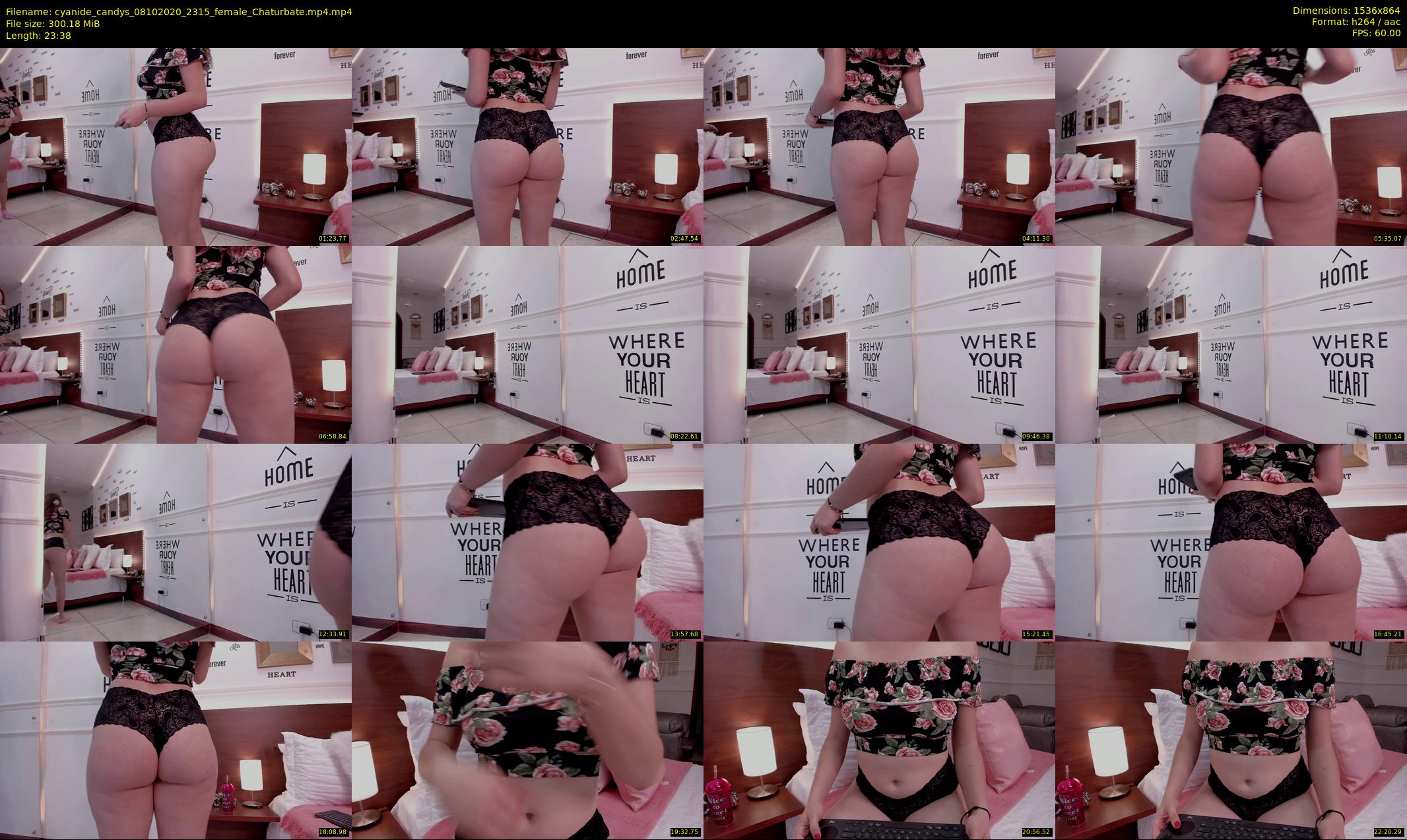 cyanide_candys — 24 minute Chaturbate female cam show recording, 720p, Oct 8, 2020