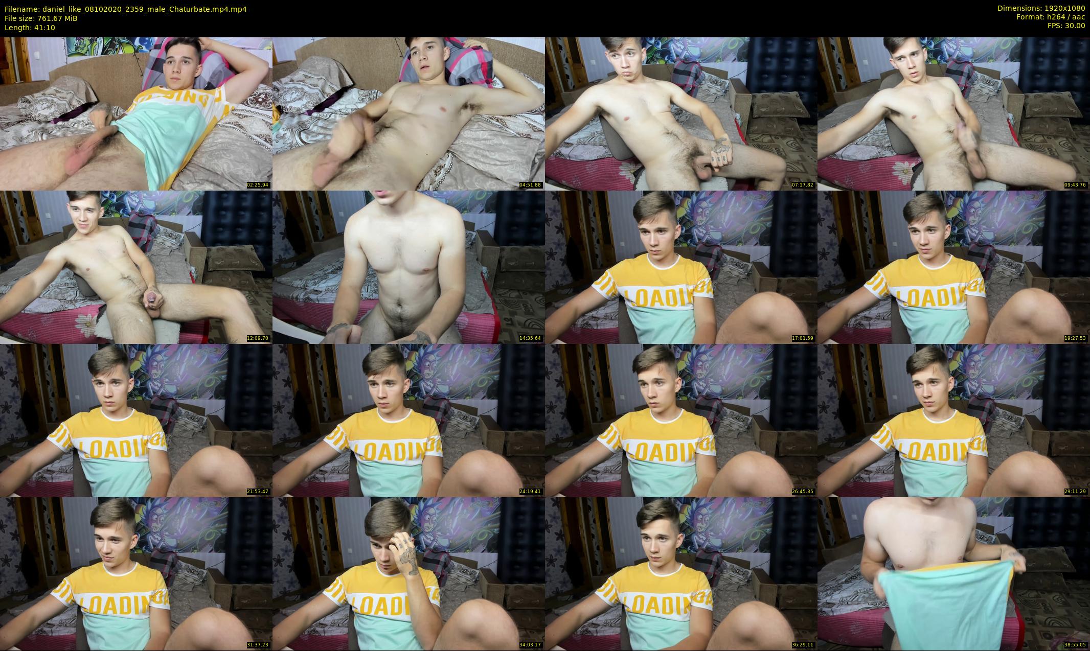 daniel_like — 42 minute Chaturbate male cam show recording, 1080p, Oct 8, 2020