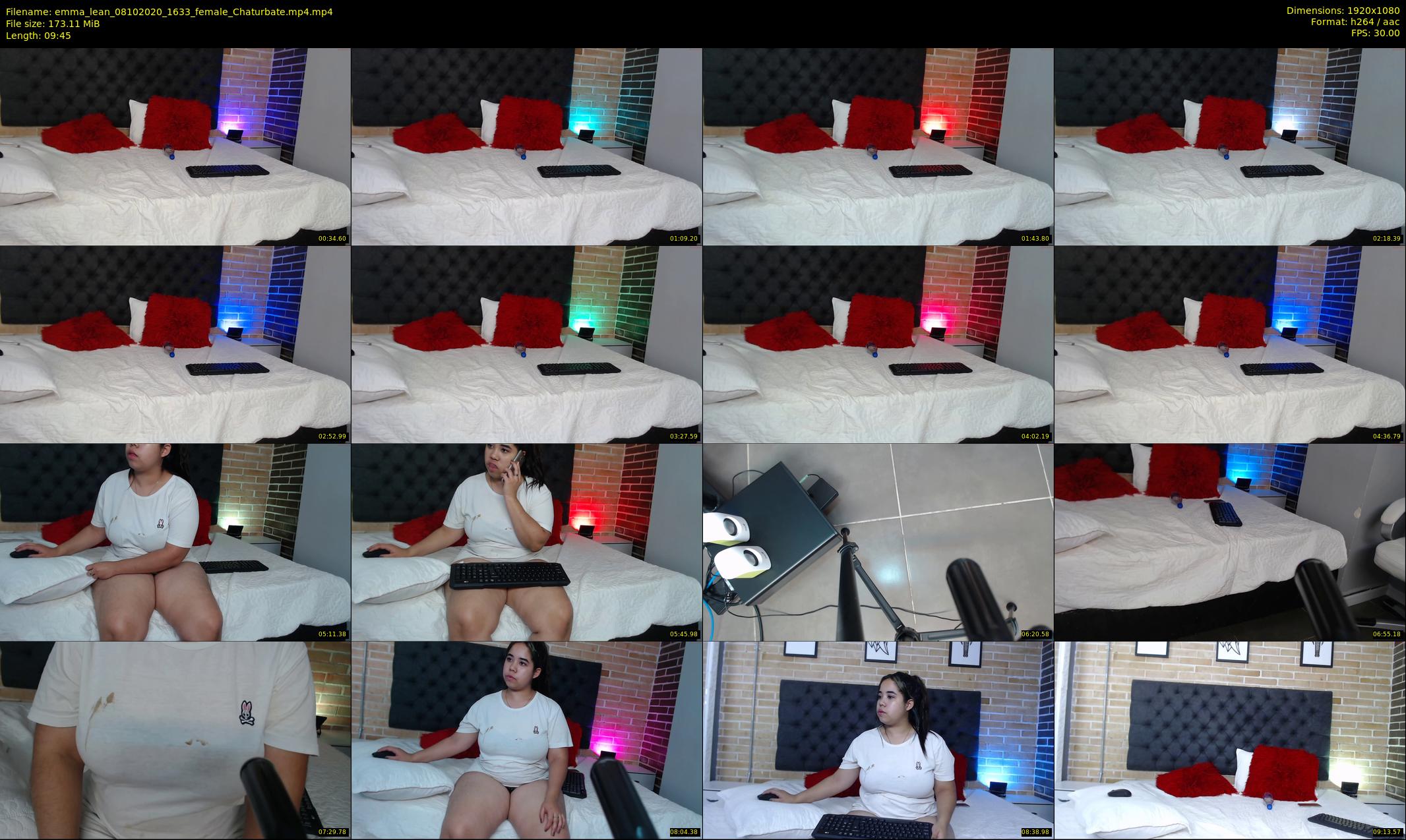 emma_lean — 10 minute Chaturbate female cam show recording, 1080p, Oct 8, 2020