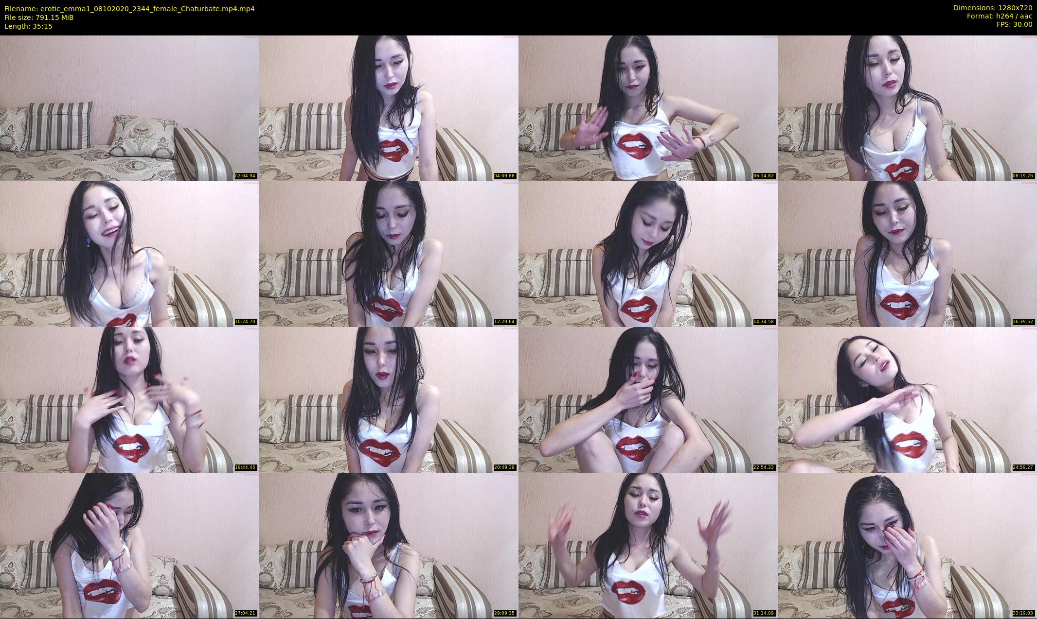 erotic_emma1 — 36 minute Chaturbate female cam show recording, 720p, Oct 8, 2020