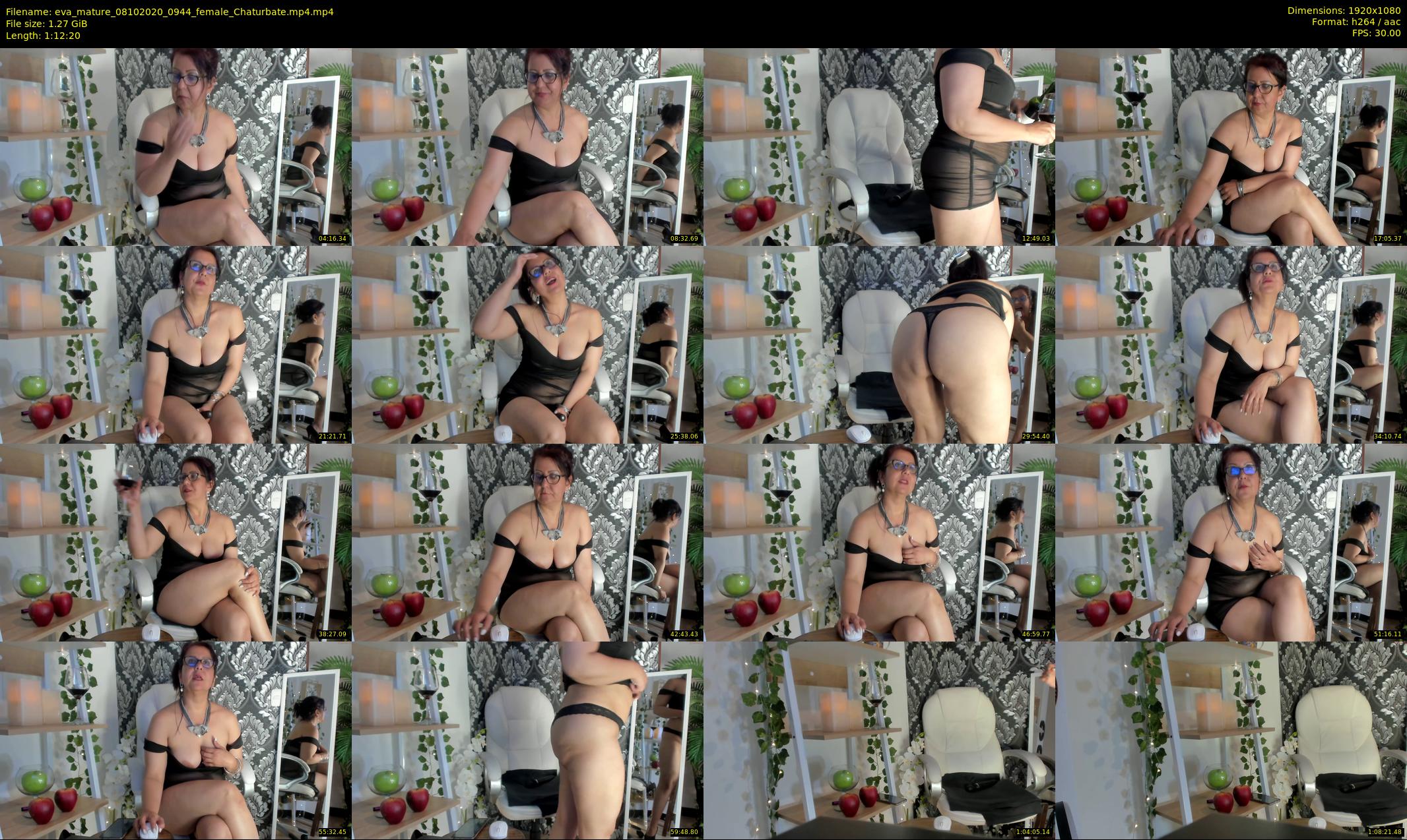 eva_mature — 73 minute Chaturbate female cam show recording, 1080p, Oct 8, 2020