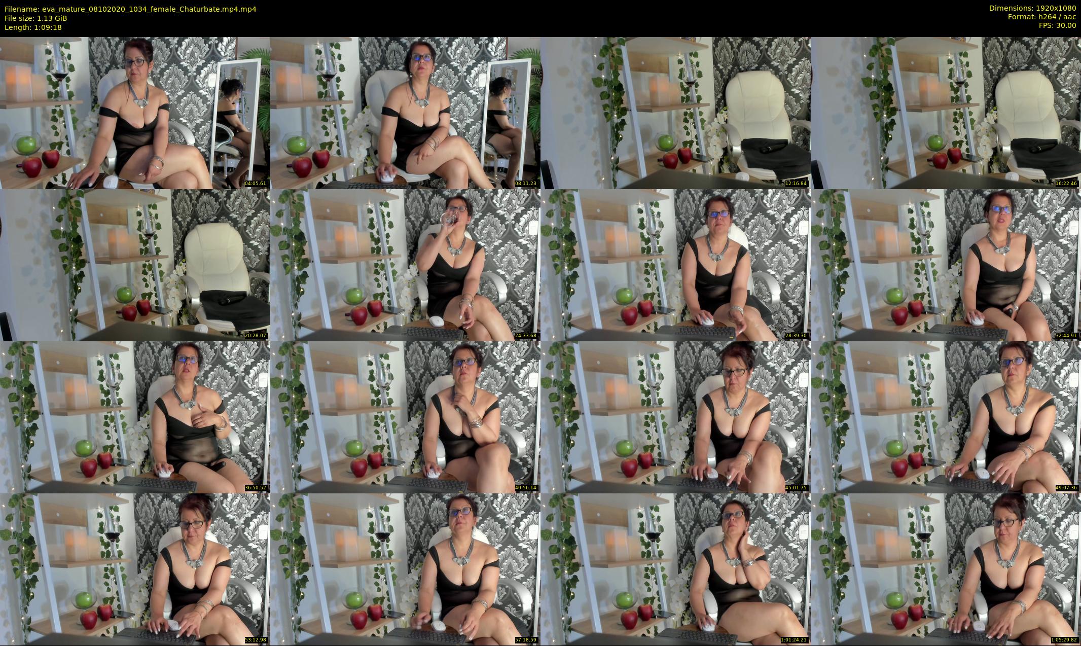 eva_mature — 70 minute Chaturbate female cam show recording, 1080p, Oct 8, 2020