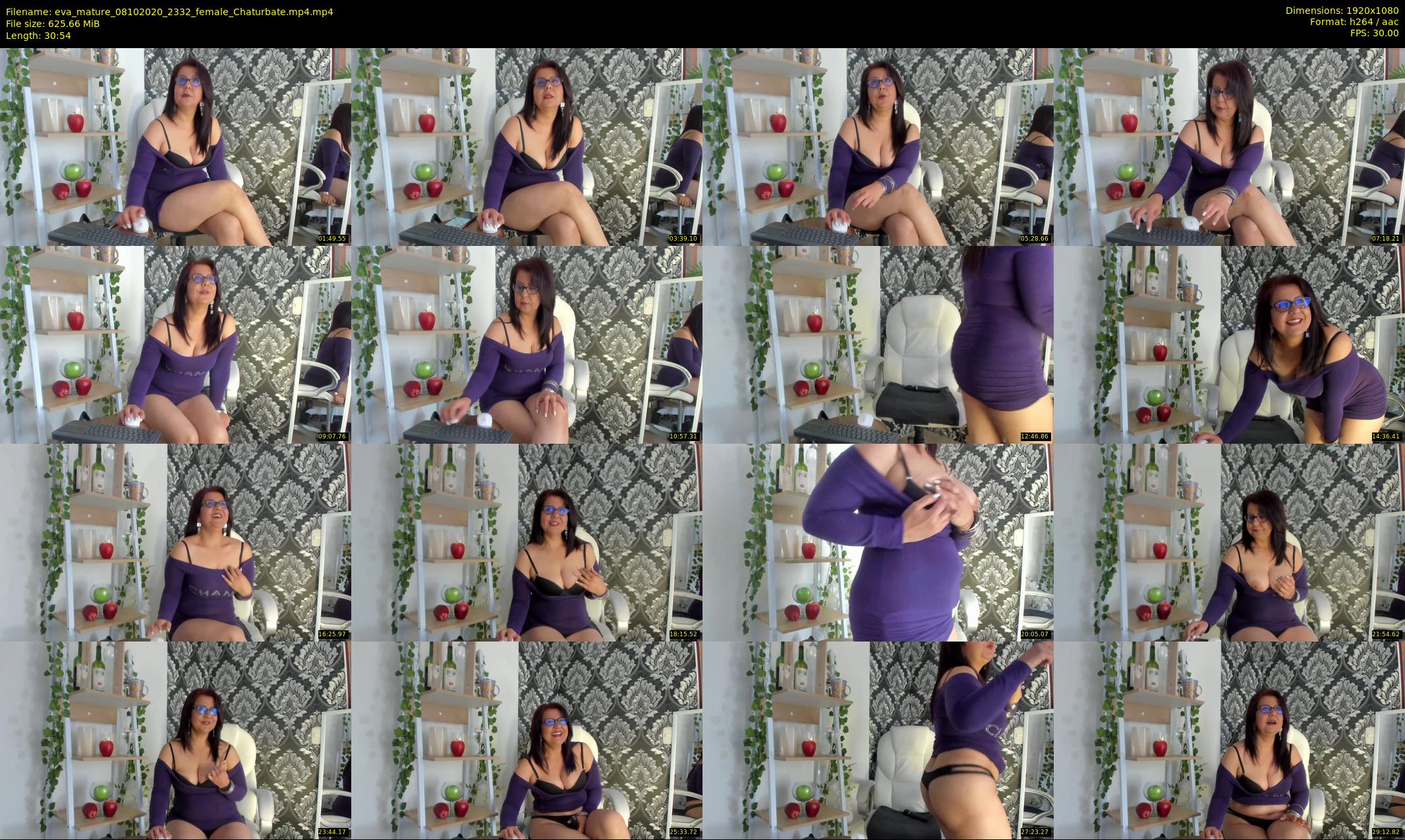 eva_mature — 31 minute Chaturbate female cam show recording, 1080p, Oct 8, 2020