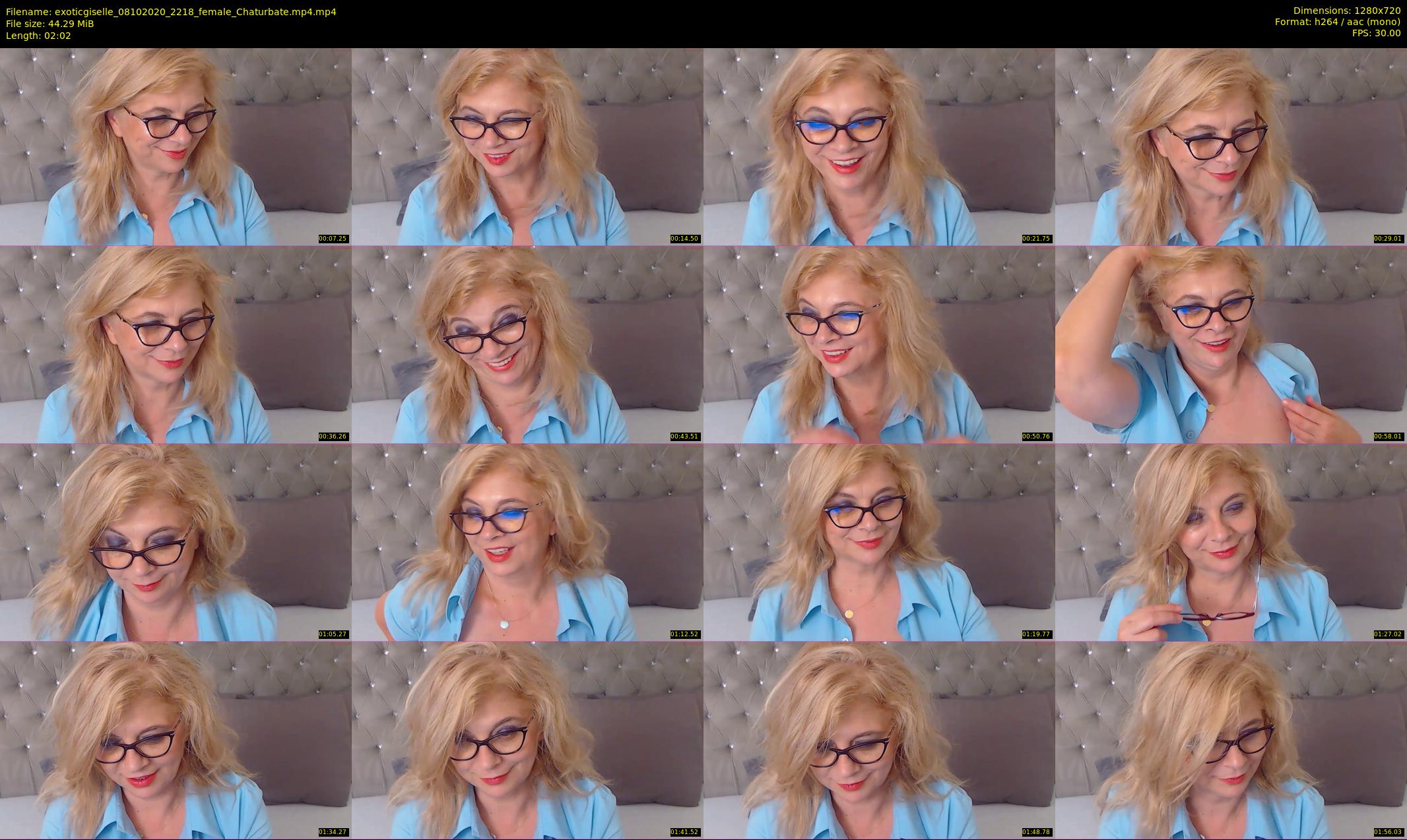 exoticgiselle — 3 minute Chaturbate female cam show recording, 720p, Oct 8, 2020