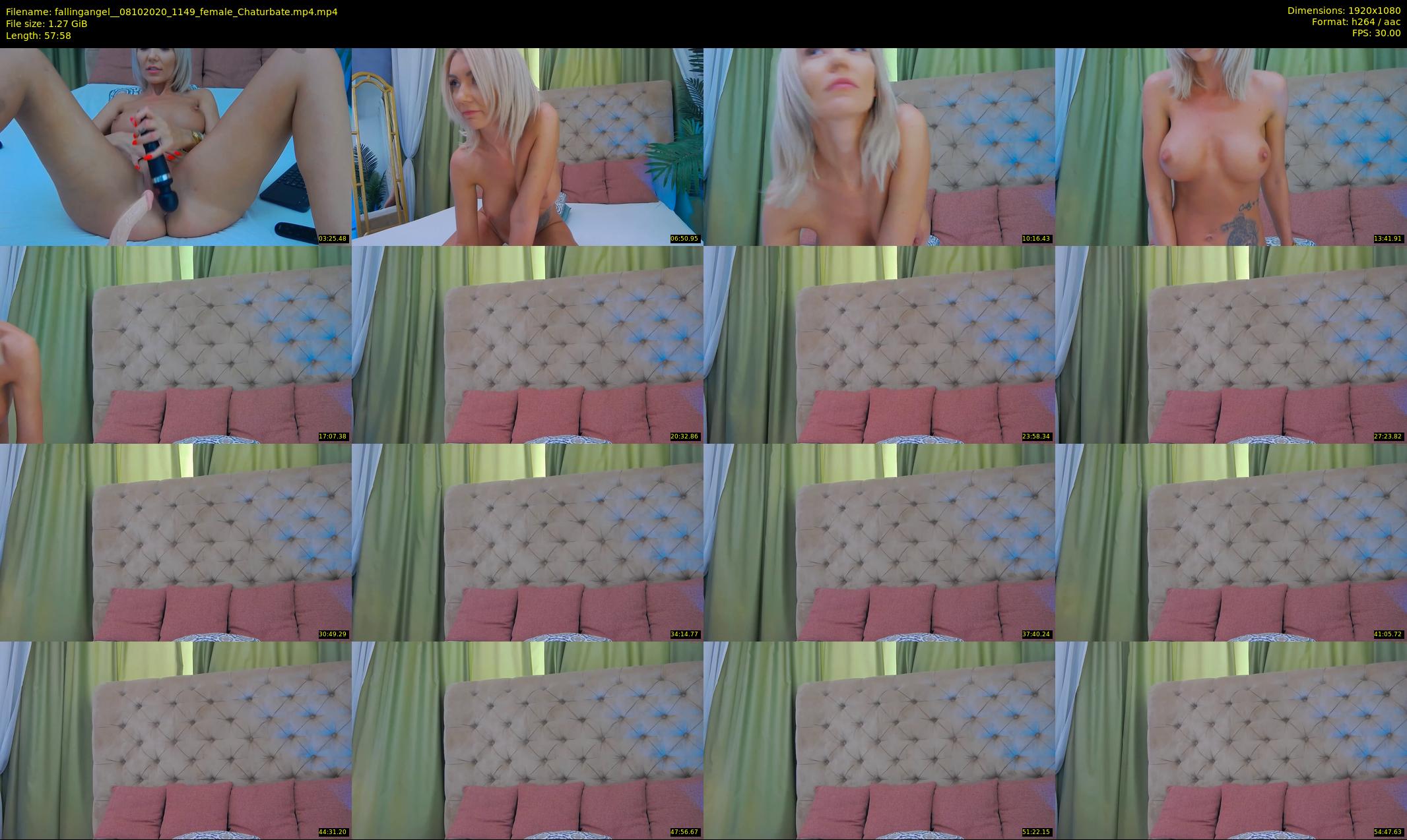 fallingangel_ — 58 minute Chaturbate female cam show recording, 1080p, Oct 8, 2020