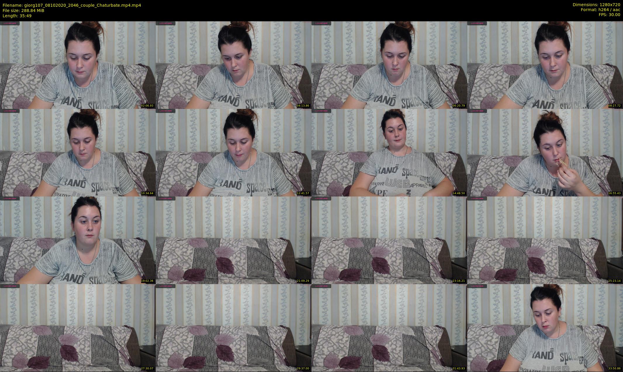 giorg107 — 36 minute Chaturbate couple cam show recording, 720p, Oct 8, 2020