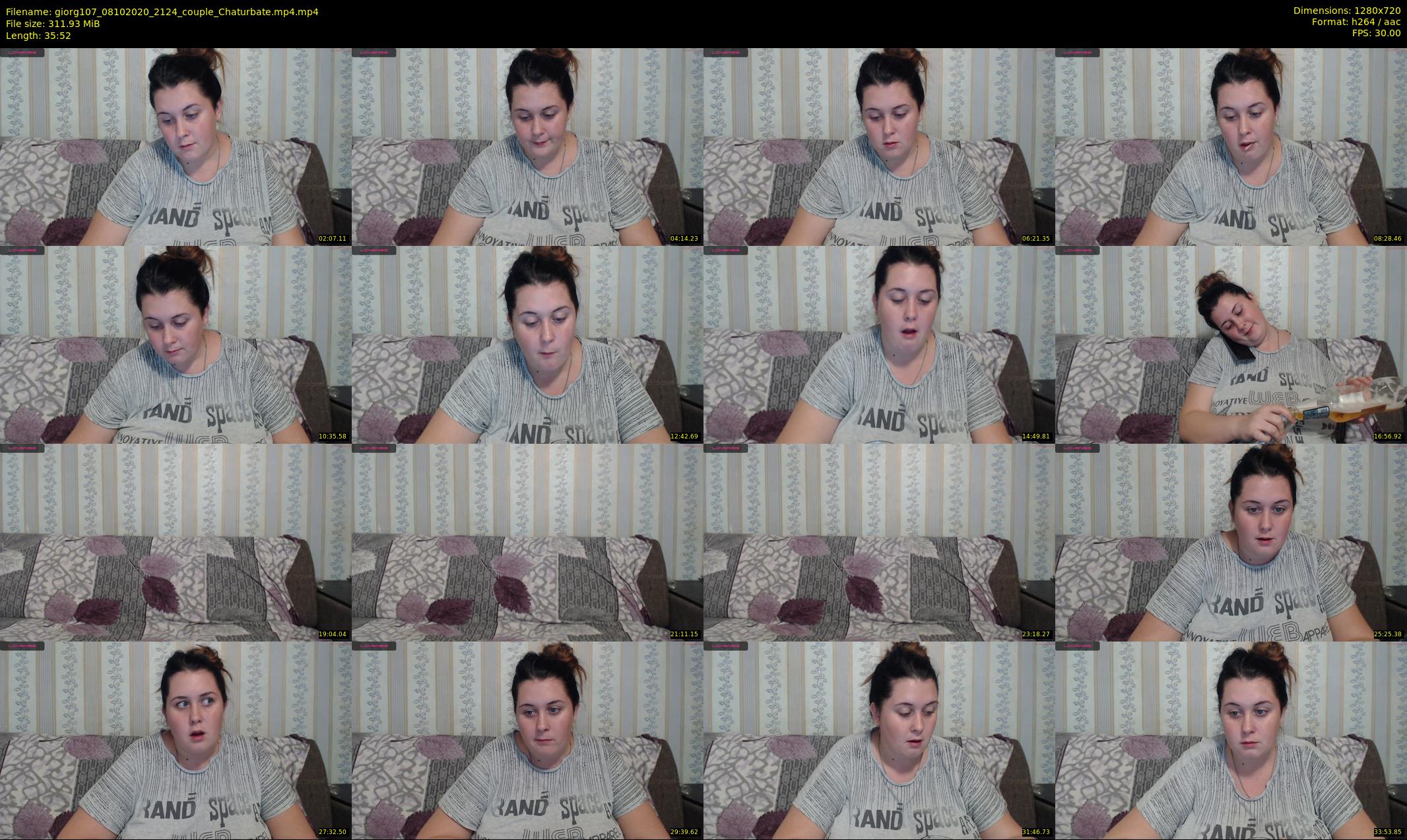 giorg107 — 36 minute Chaturbate couple cam show recording, 720p, Oct 8, 2020