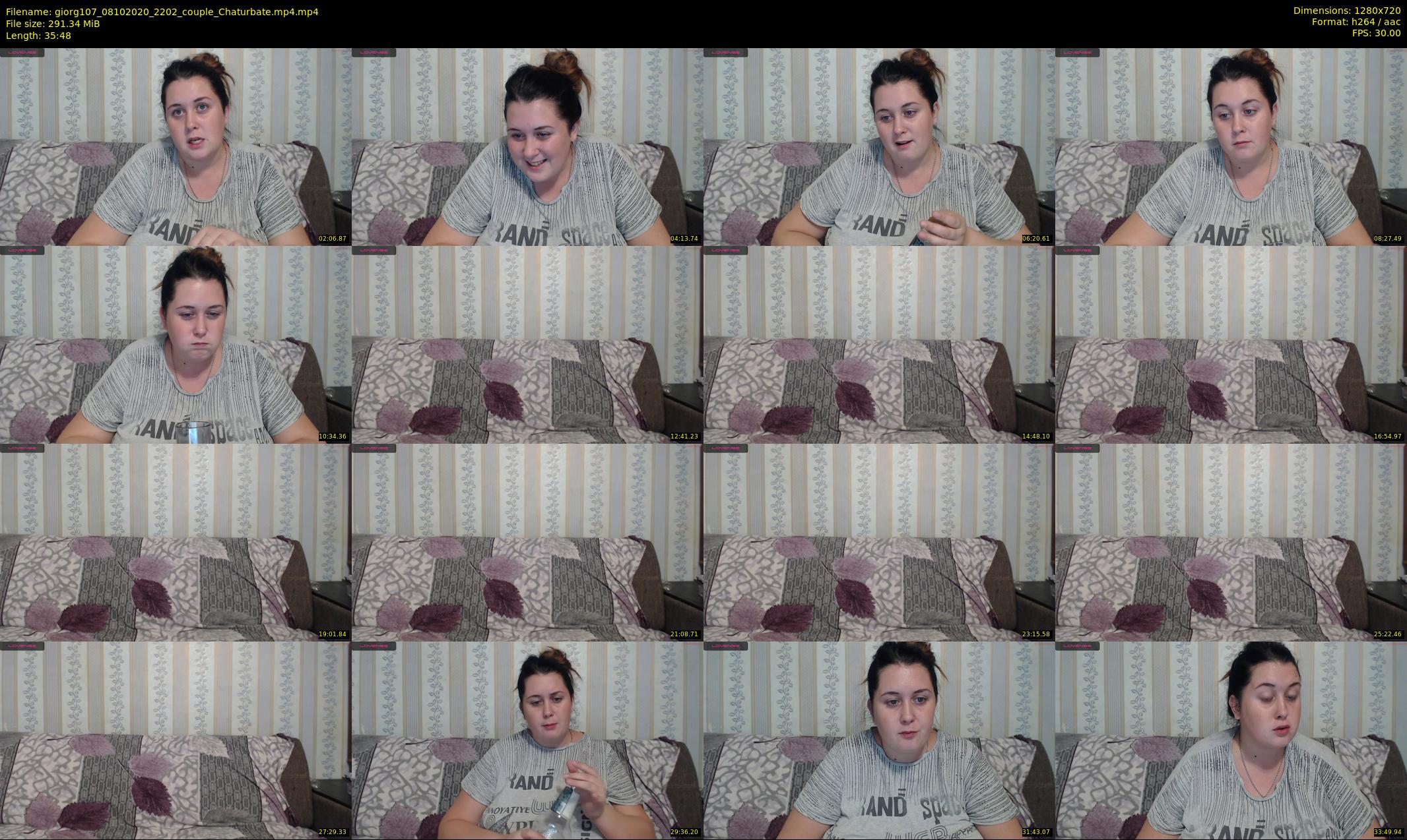 giorg107 — 36 minute Chaturbate couple cam show recording, 720p, Oct 8, 2020