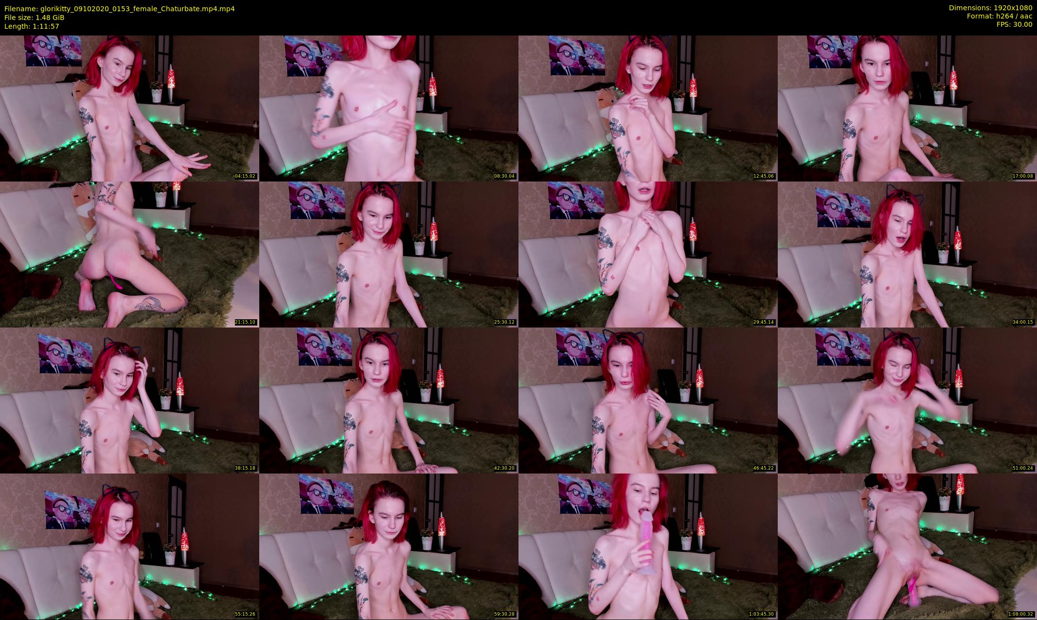 glorikitty — 72 minute Chaturbate female cam show recording, 1080p, Oct 9, 2020