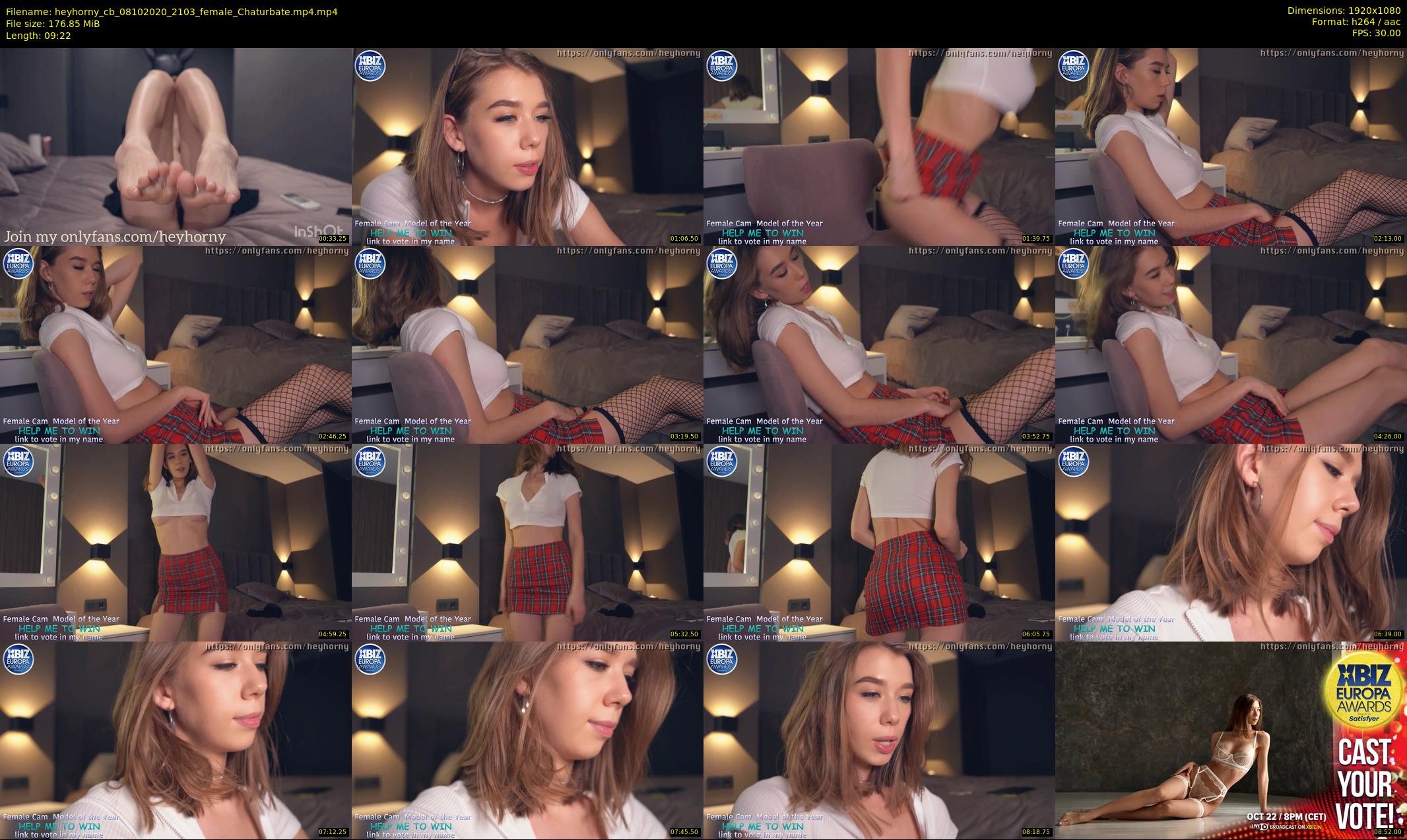 heyhorny_cb — 10 minute Chaturbate couple cam show recording, 1080p, Oct 8, 2020