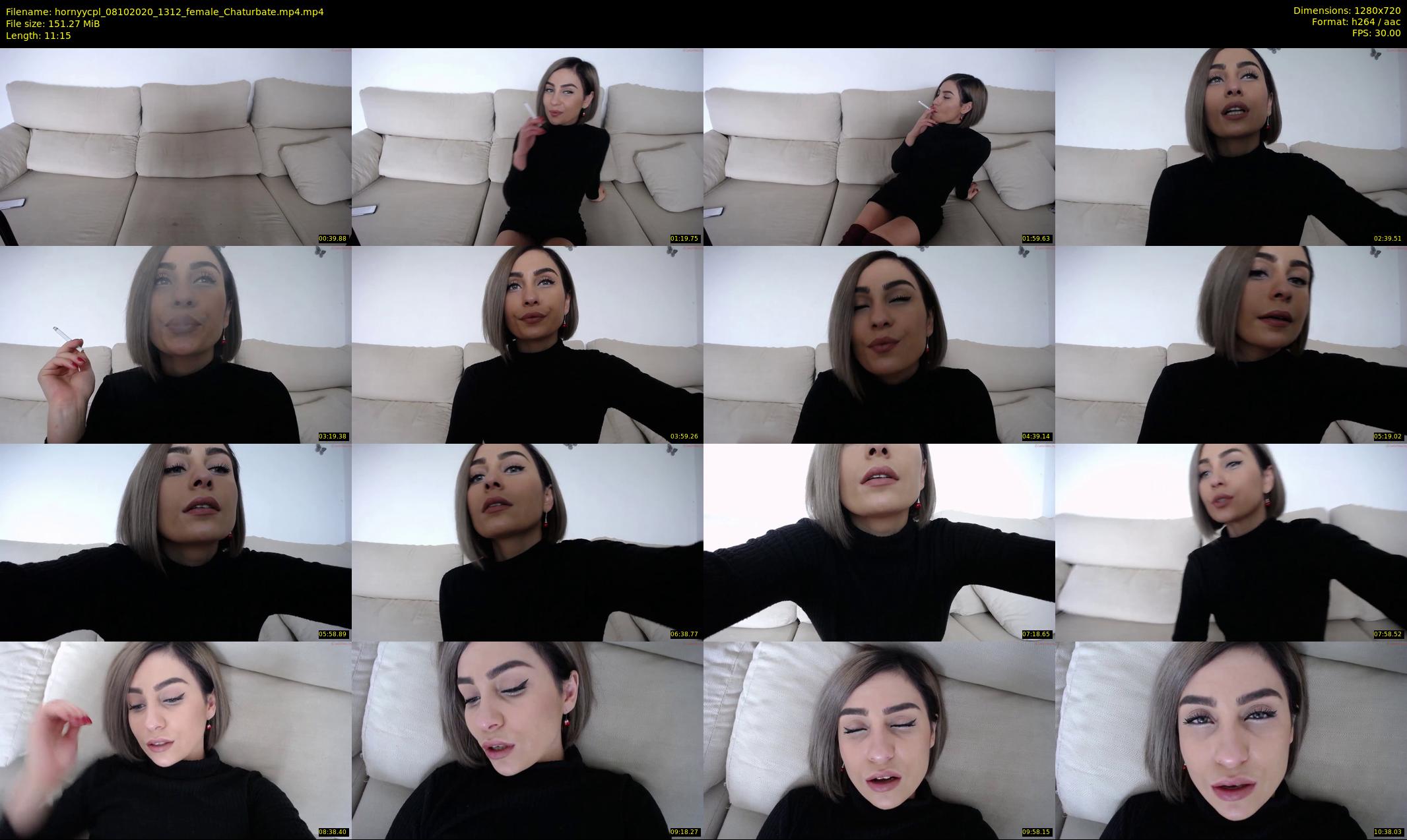 hornyycpl — 12 minute Chaturbate couple cam show recording, 720p, Oct 8, 2020