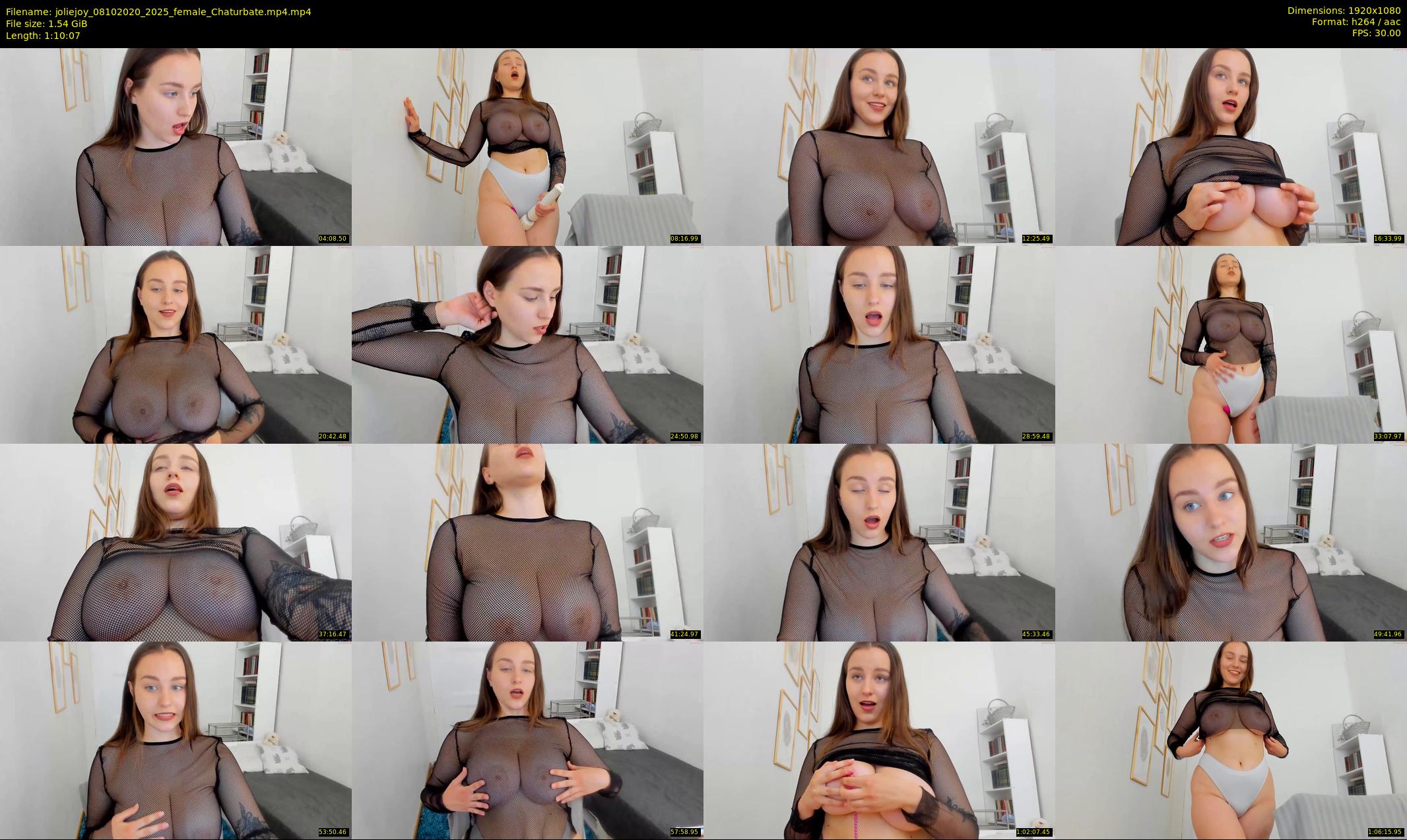 joliejoy — 71 minute Chaturbate female cam show recording, 1080p, Oct 8, 2020