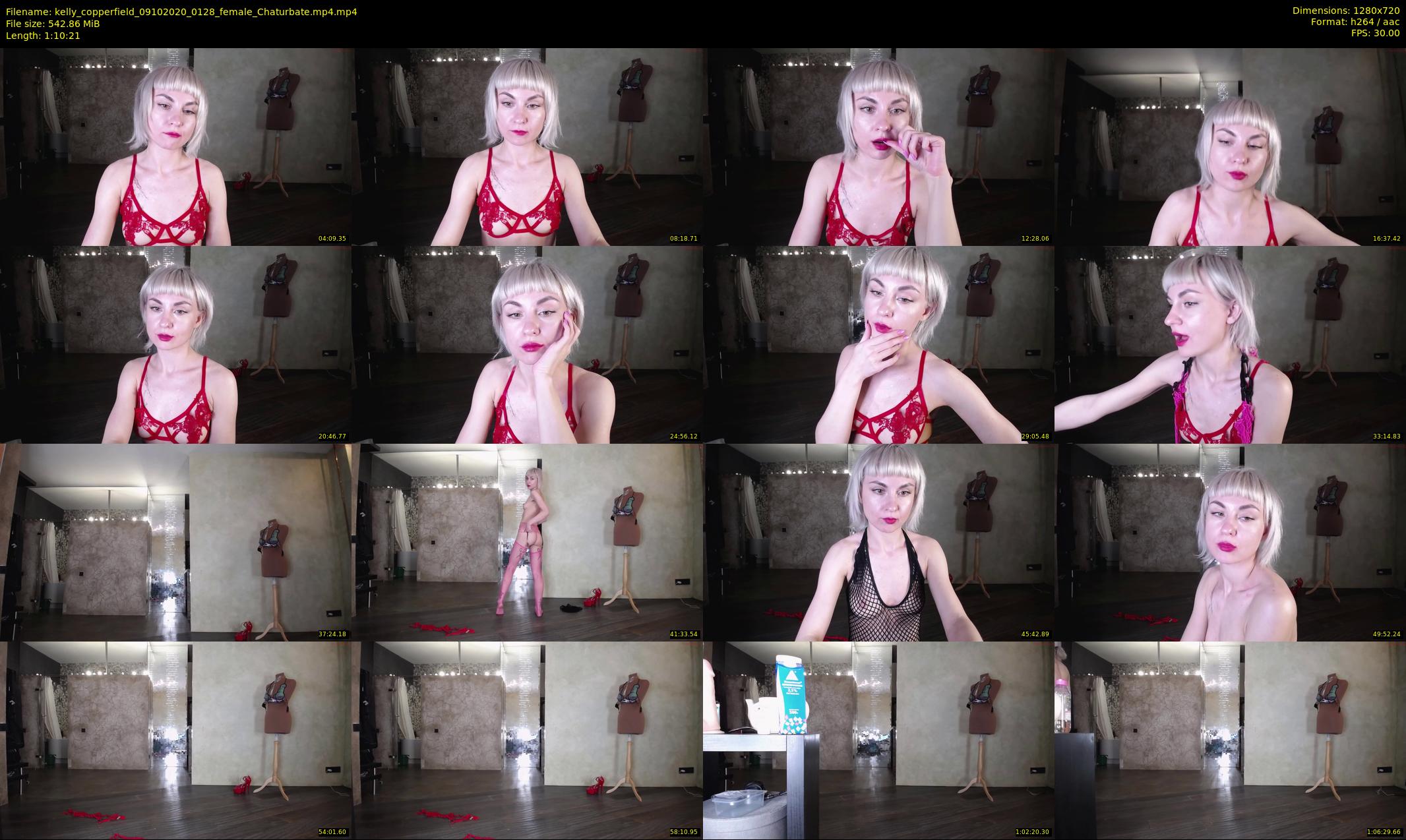 kelly_copperfield — 71 minute Chaturbate female cam show recording, 720p, Oct 9, 2020