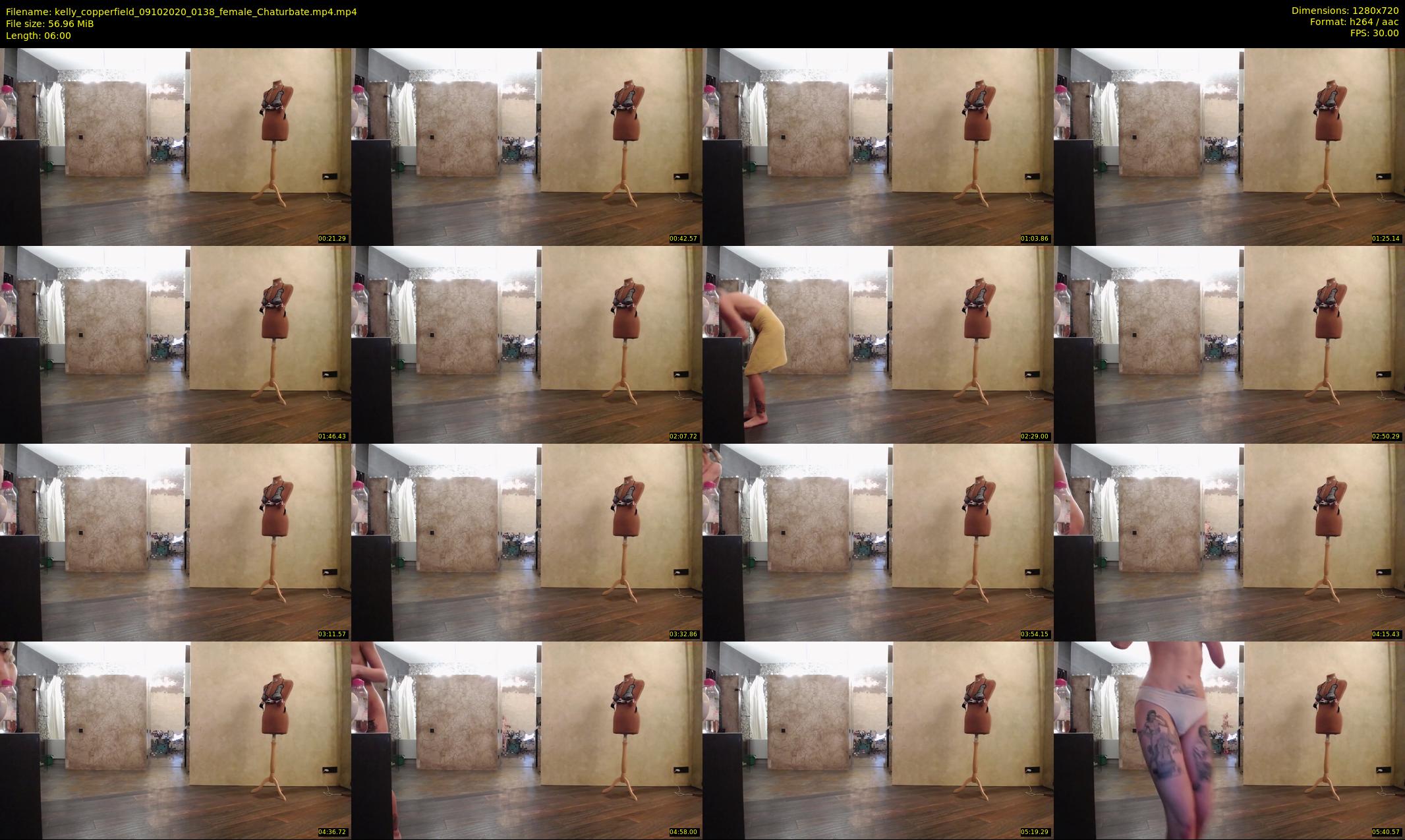 kelly_copperfield — 6 minute Chaturbate female cam show recording, 720p, Oct 9, 2020