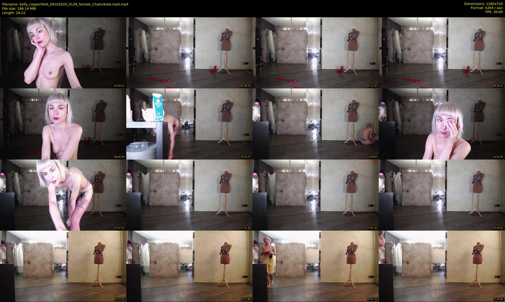 kelly_copperfield — 30 minute Chaturbate female cam show recording, 720p, Oct 9, 2020