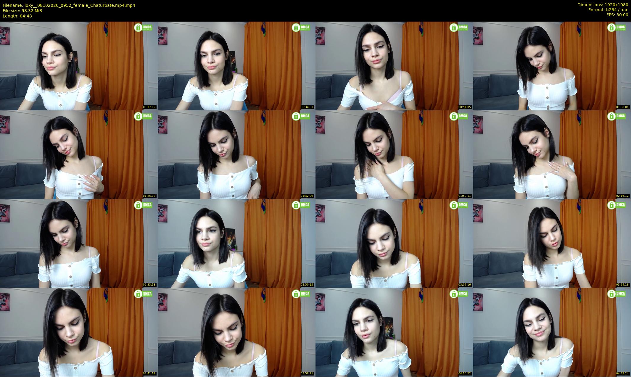 loxy_ — 5 minute Chaturbate female cam show recording, 1080p, Oct 8, 2020