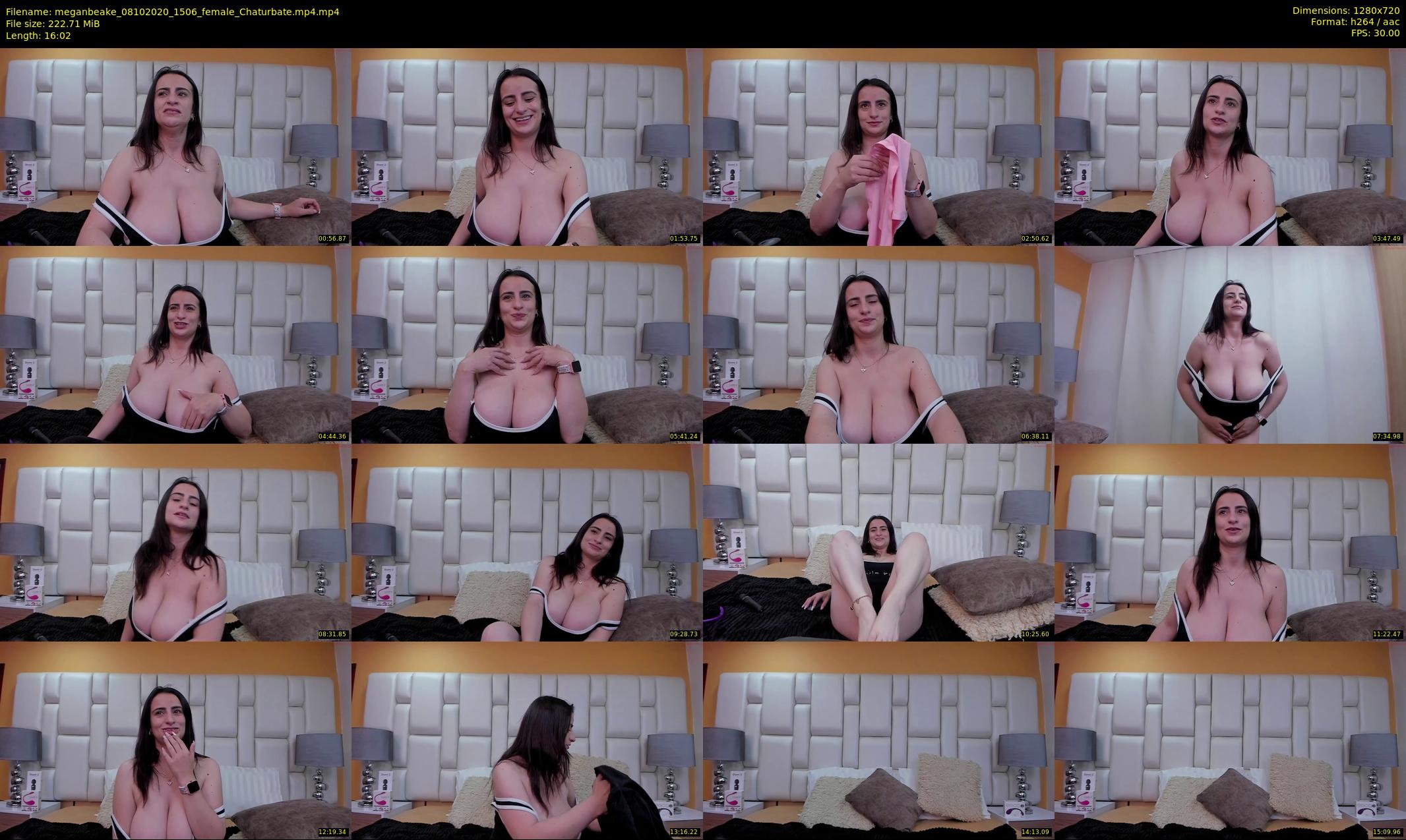 meganbeake — 17 minute Chaturbate female cam show recording, 720p, Oct 8, 2020